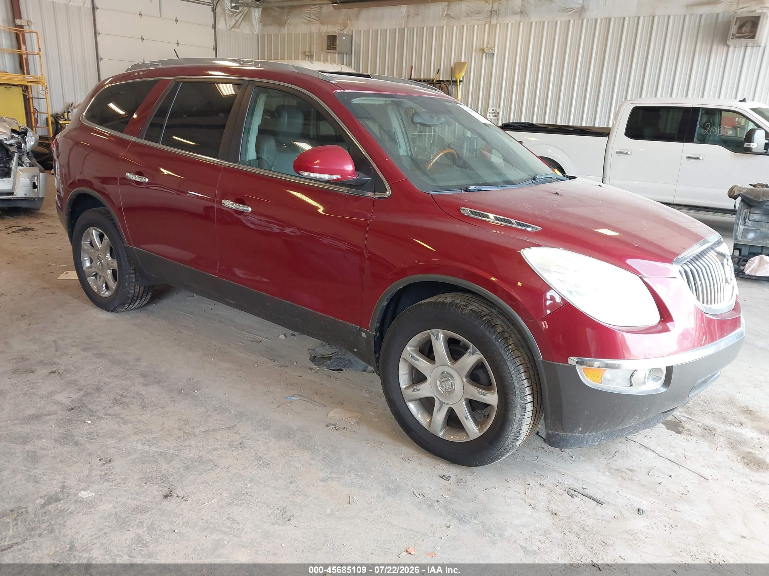 2009 Buick Enclave CXL, VIN 5GAER23DX9J100587 — Обычный износ