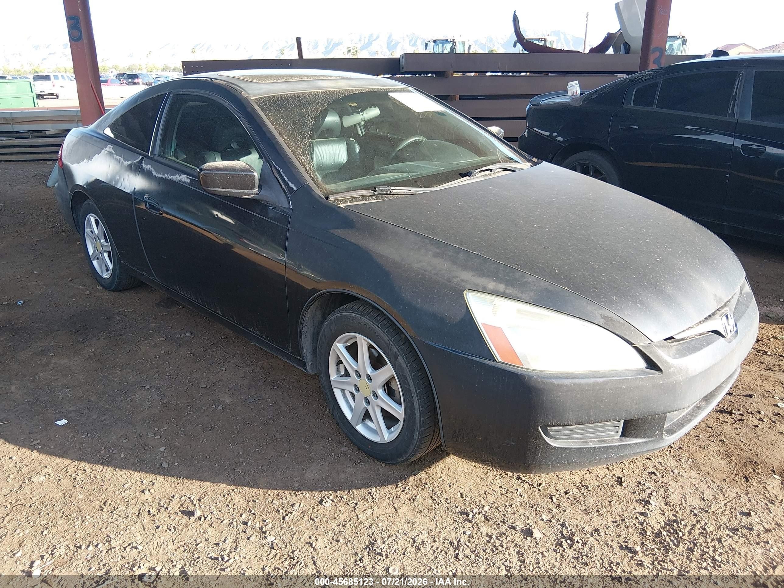 2003 Honda Accord EX, VIN 1HGCM82613A007766 — Rear end