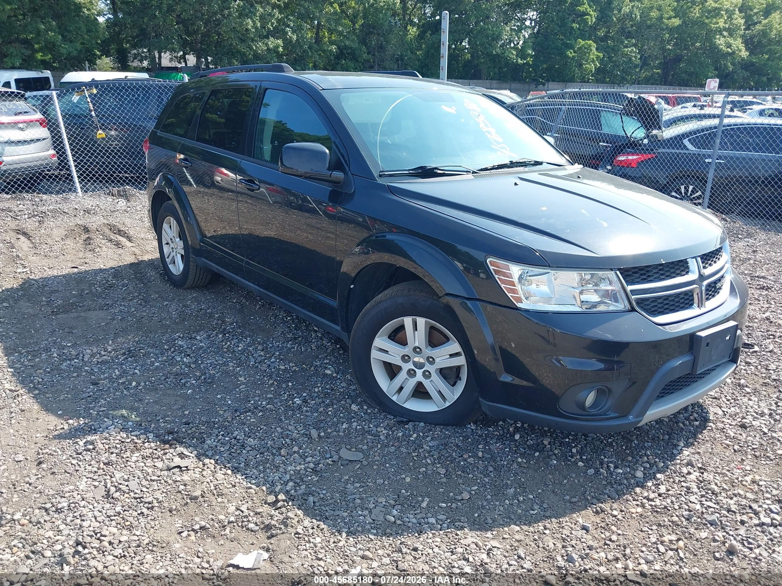 2012 Dodge Journey SXT, VIN 3C4PDCBB7CT304386 — Not stated