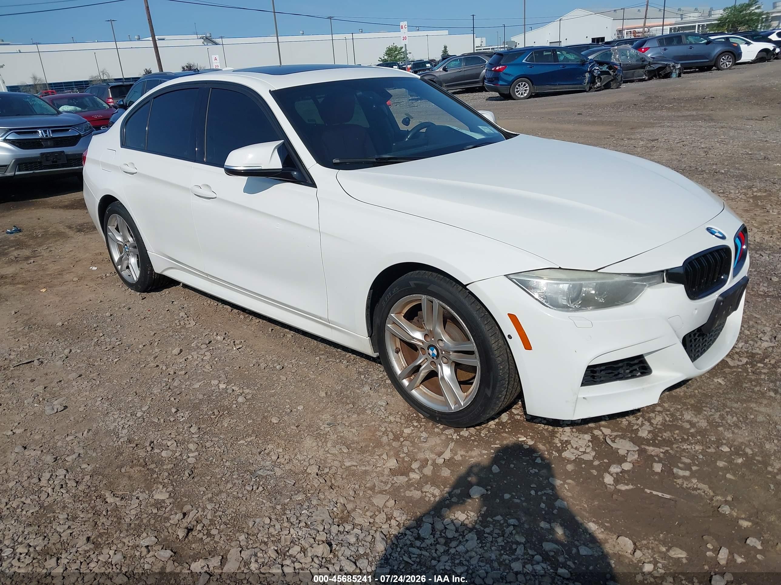 2013 BMW 3 Series 328i xDrive, VIN WBA3B5G54DNS02173 — Theft recovery