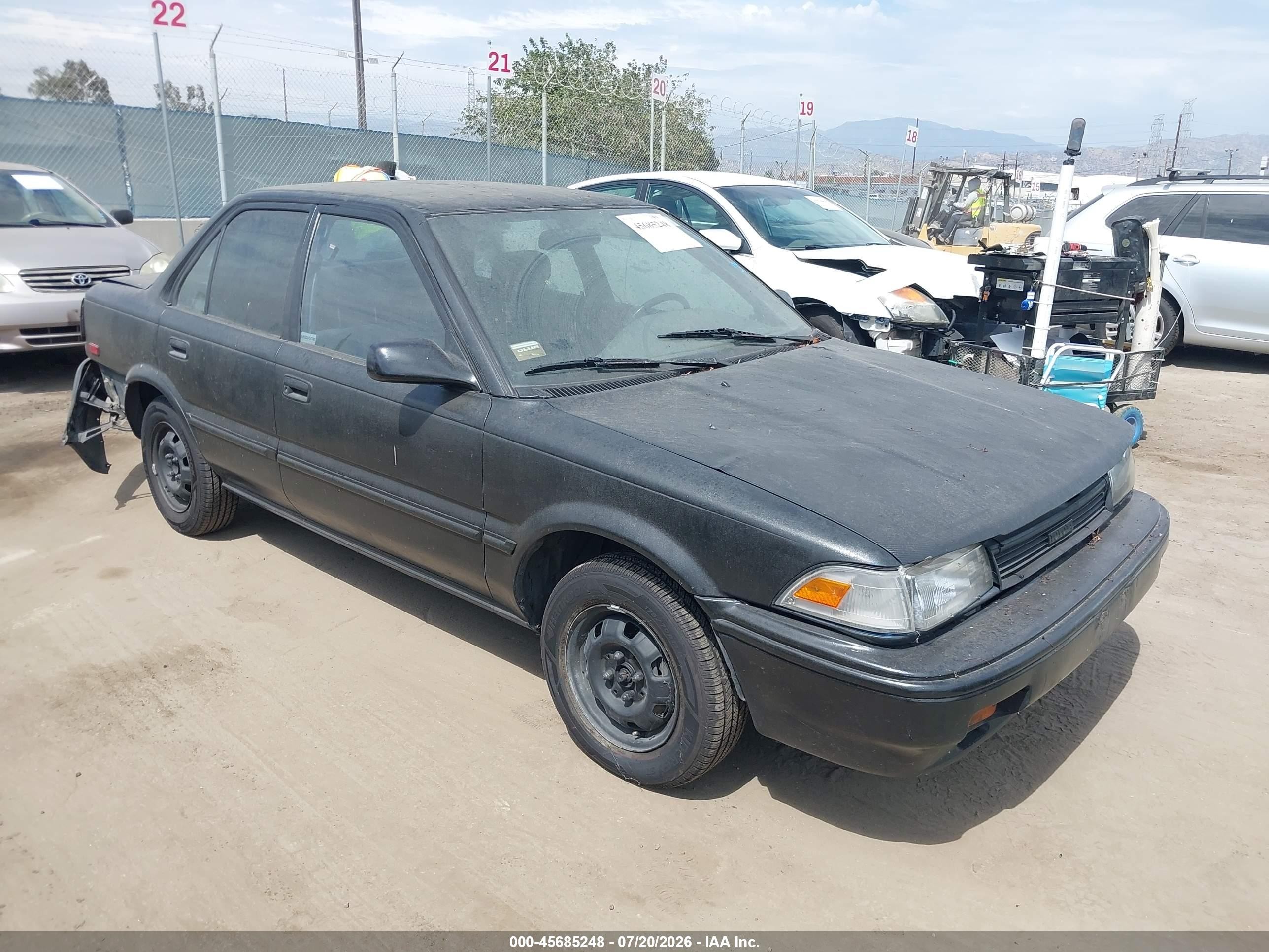 1990 Toyota Corolla, VIN JT2AE94A7L3325902 — Normal wear