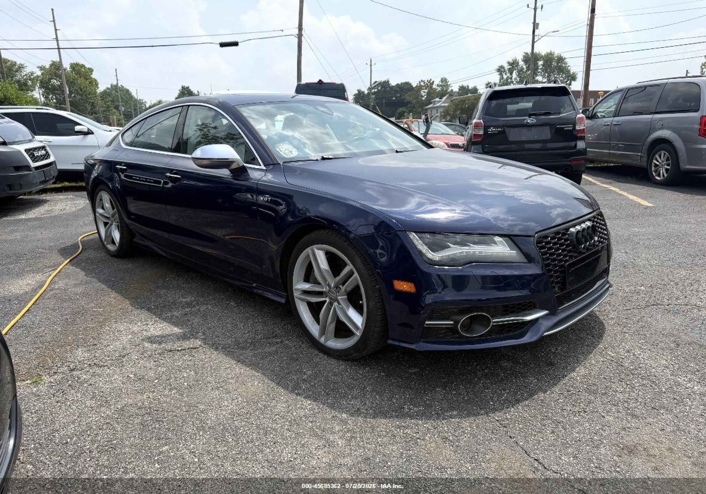 2013 Audi S7 Prestige, VIN WAUW2AFC9DN079606 — Normal wear