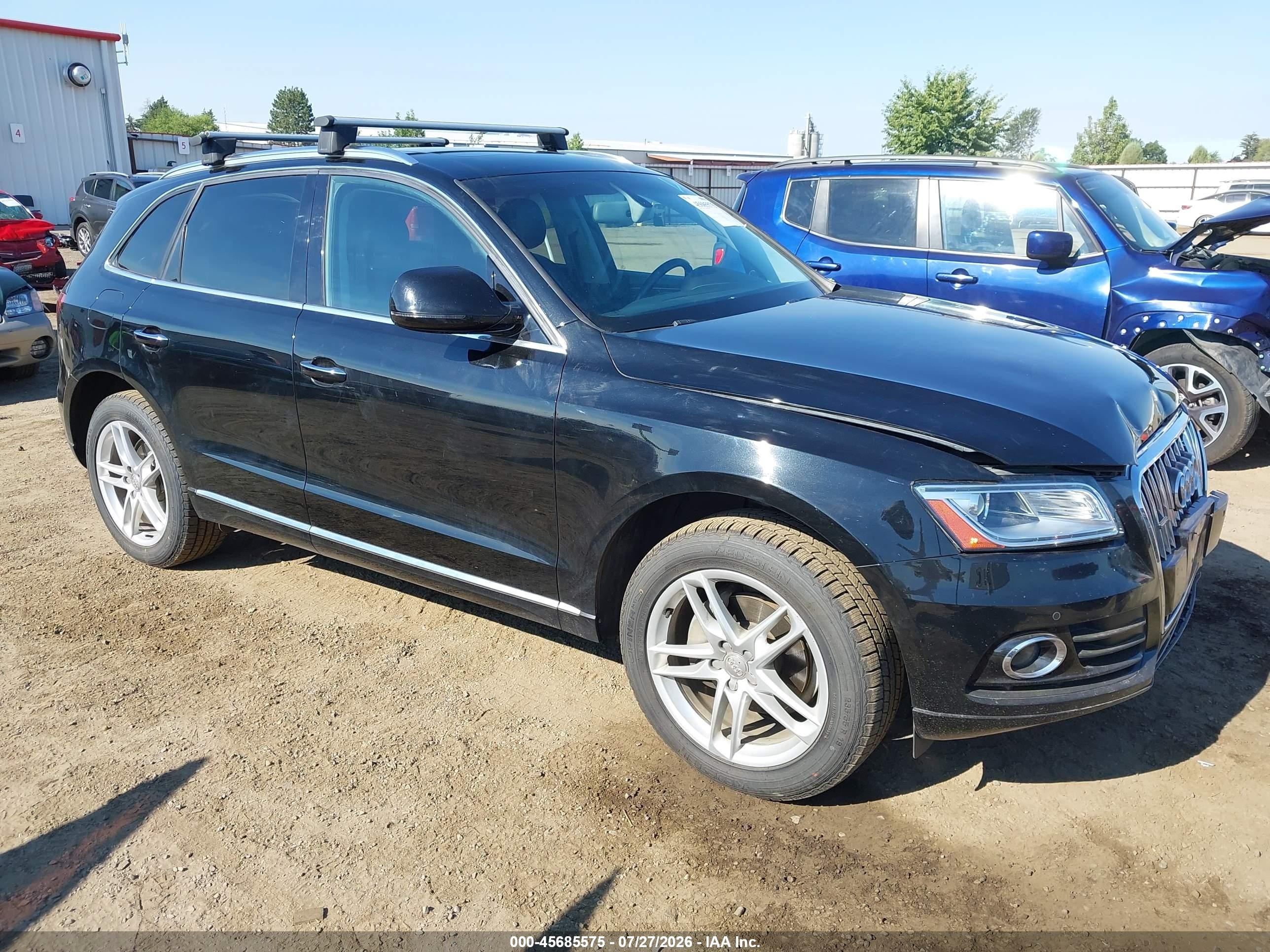 2016 Audi Q5 Premium Plus, VIN WA1L2AFP8GA110858 — Front end