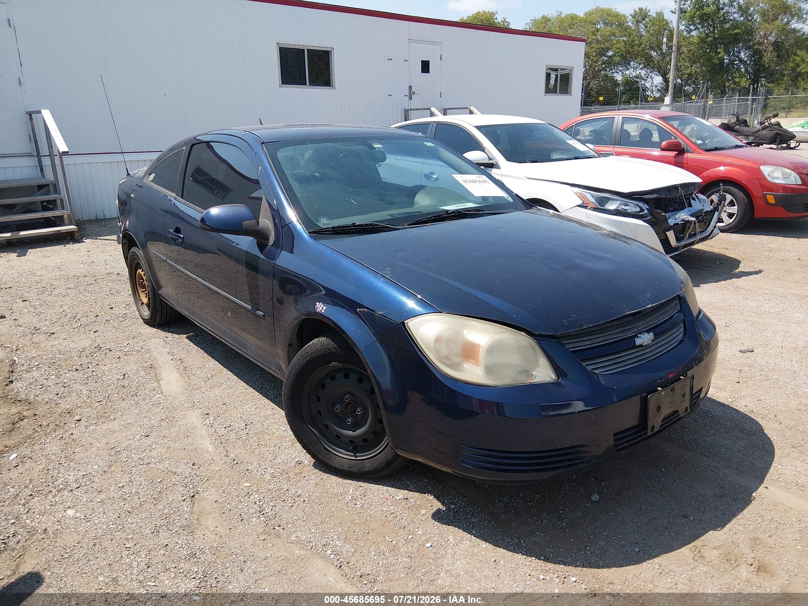 2010 Chevrolet Cobalt 1LT, VIN 1G1AD1F57A7176434 — Зад