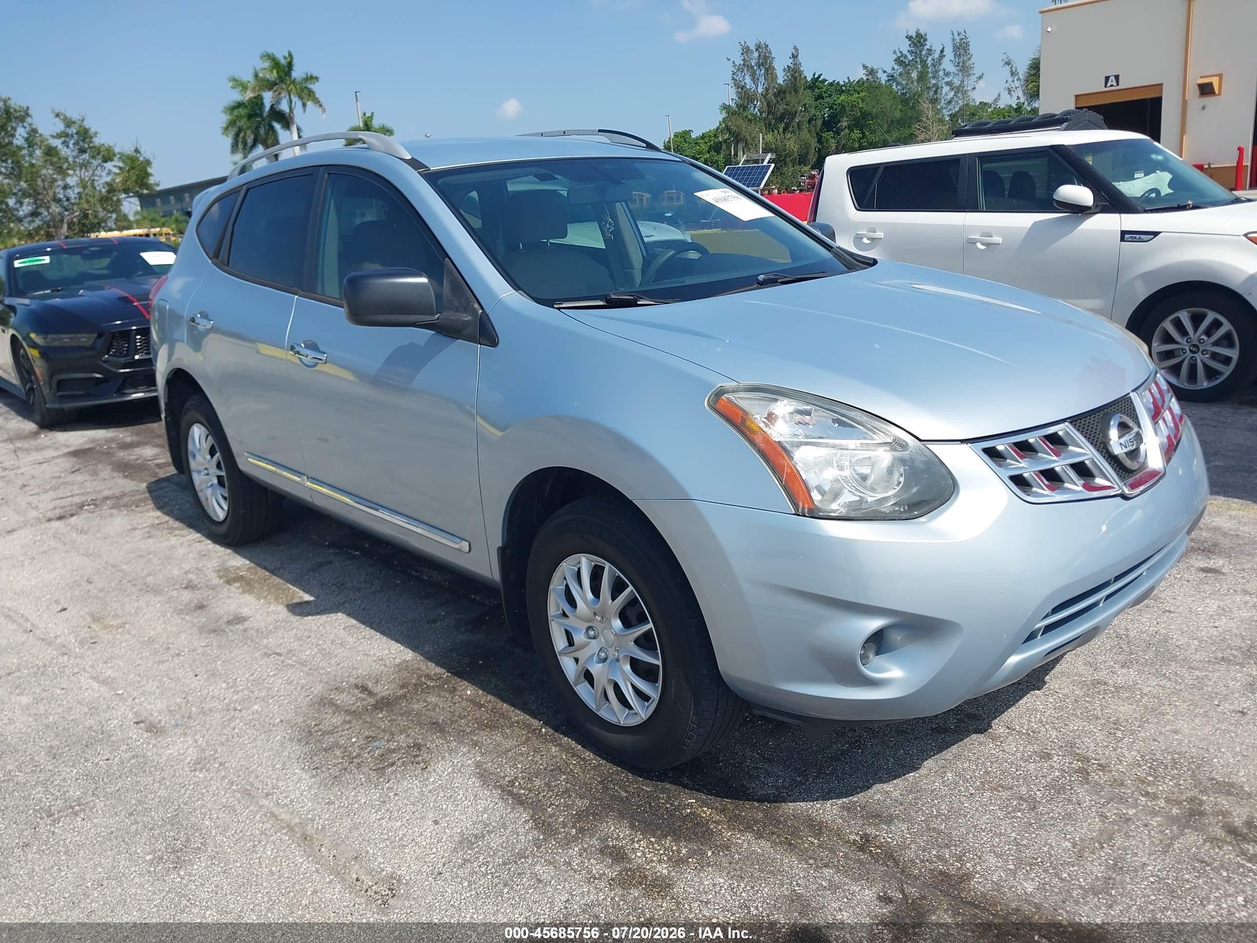 2014 Nissan Rogue S, VIN JN8AS5MT4EW104192 — Обычный износ