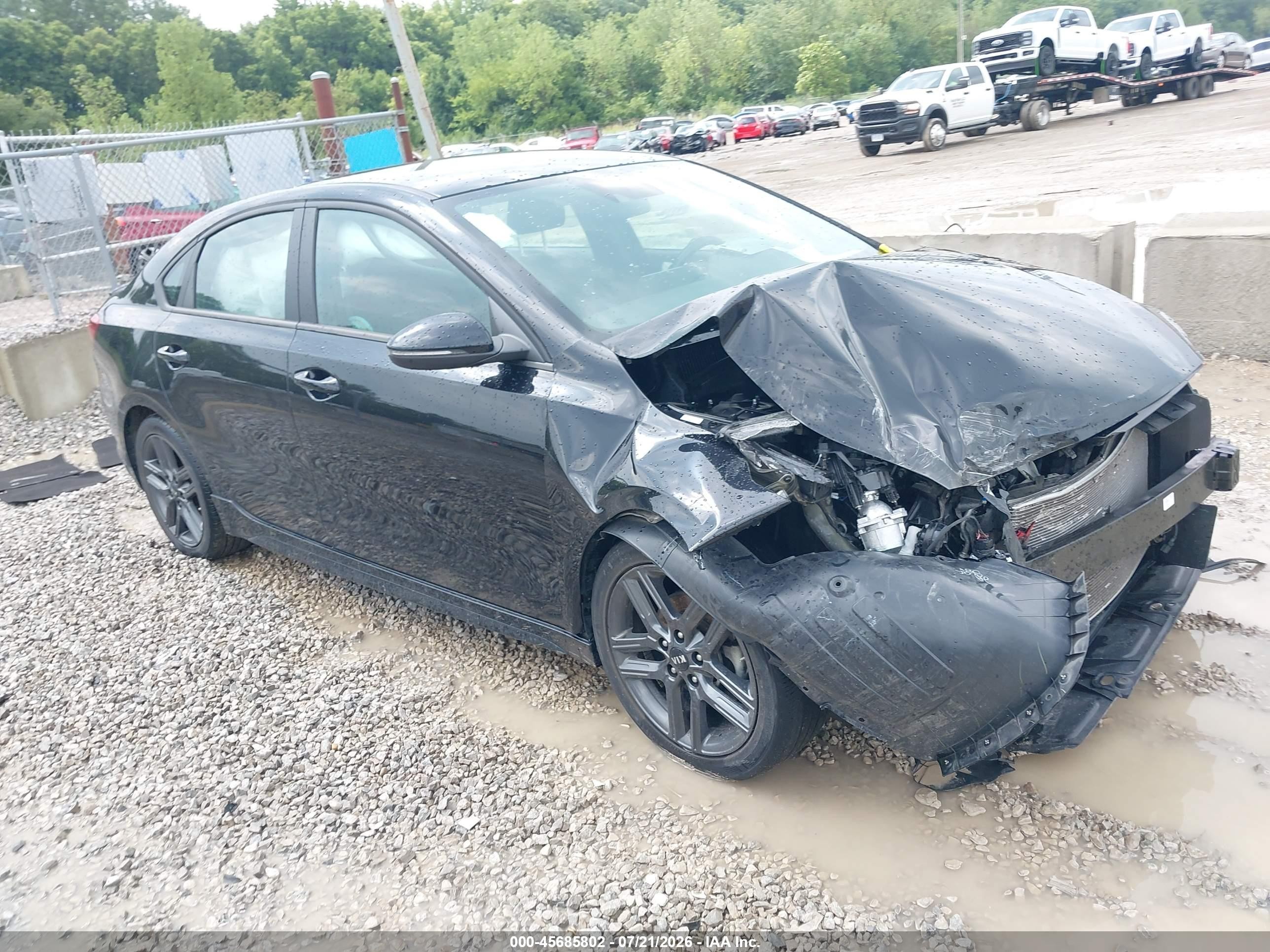 2021 Kia Forte GT-Line, VIN 3KPF34AD2ME282620 — Front end
