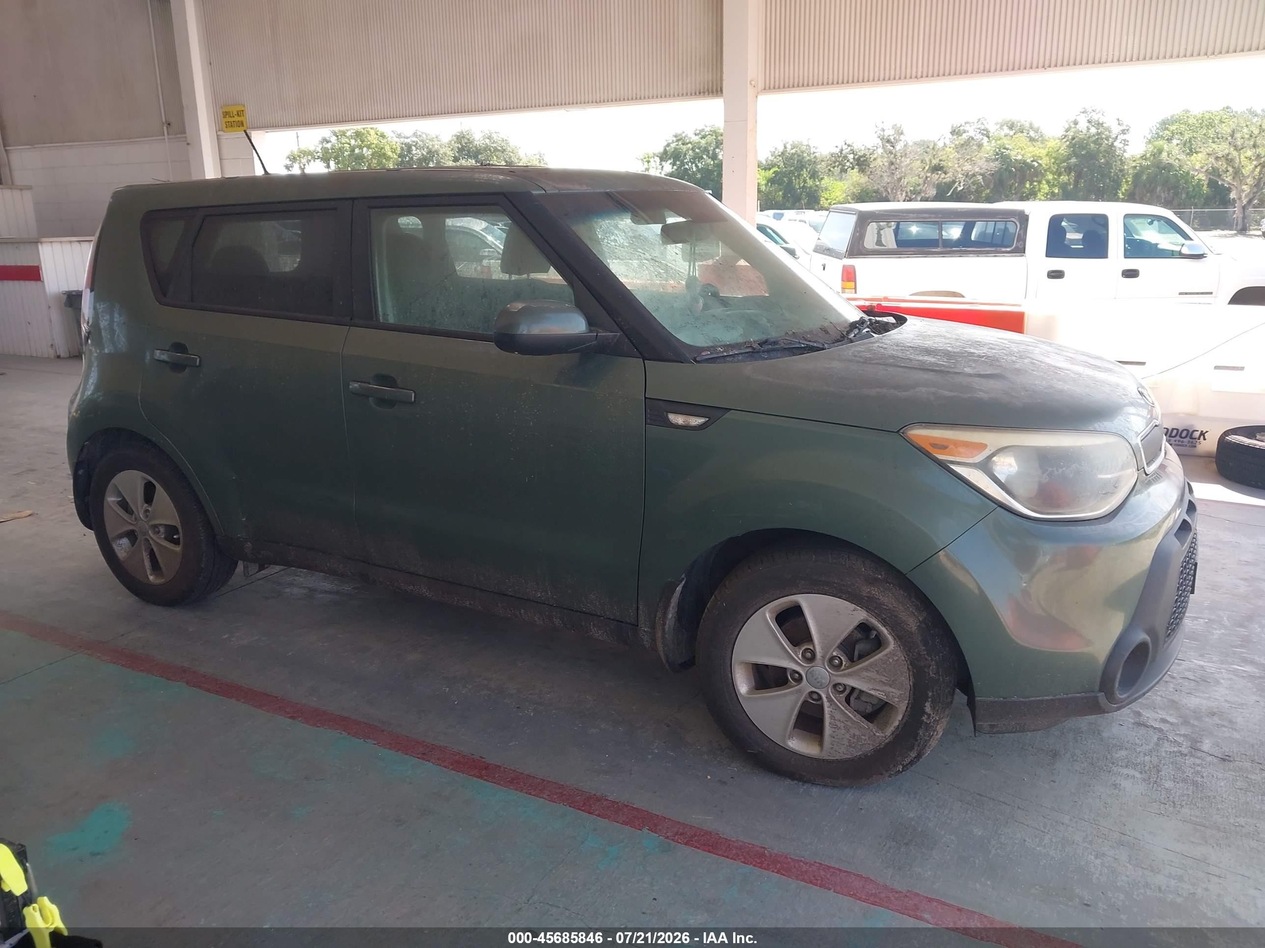 2014 Kia Soul, VIN KNDJN2A28E7032808 — Normal wear