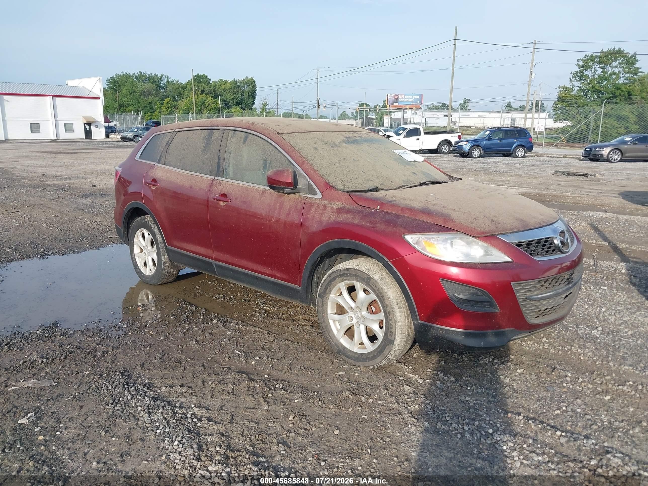 2011 Mazda CX-9 Touring, VIN JM3TB3CV5B0324071 — Обычный износ