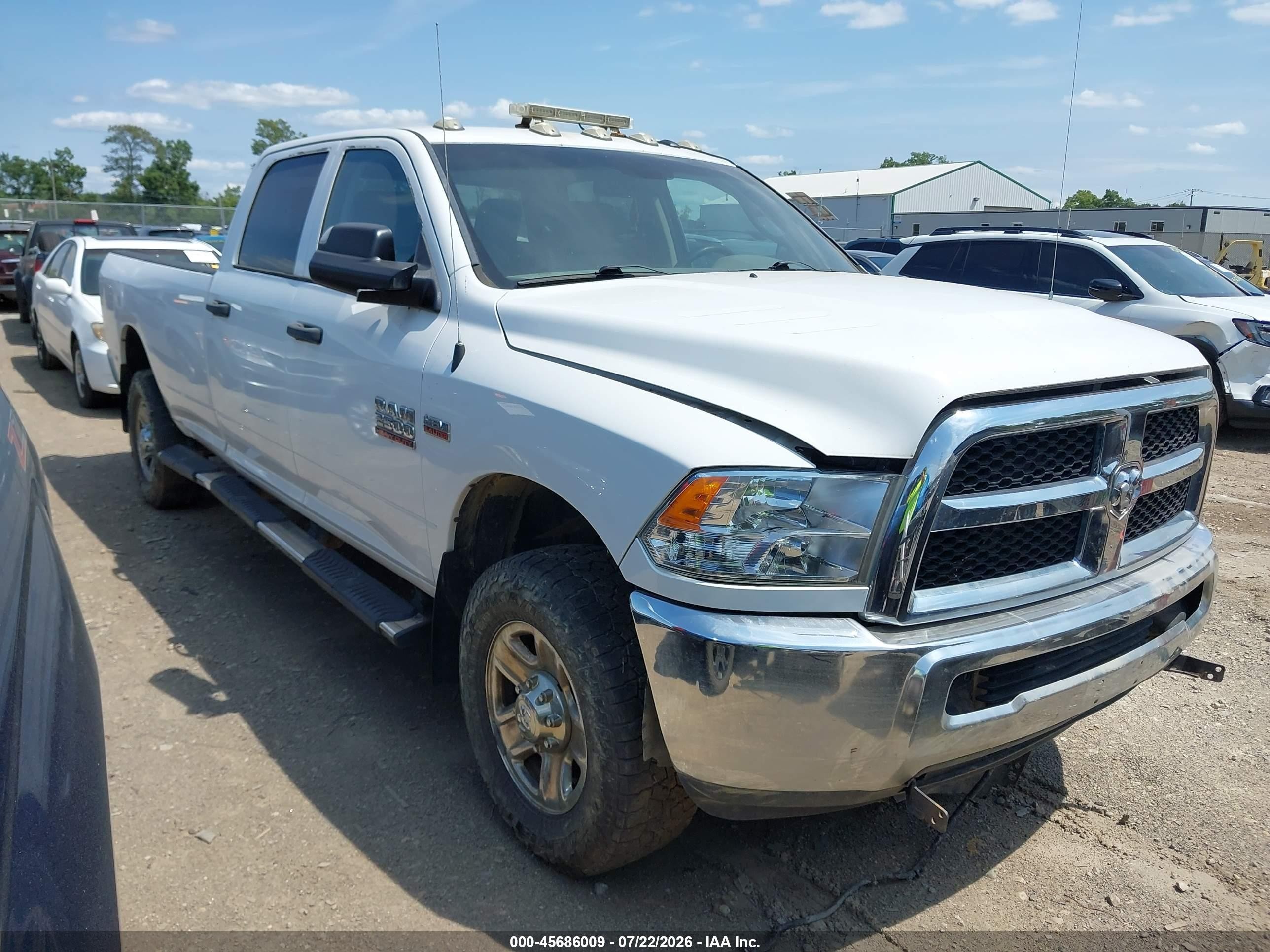 2017 Ram 2500 Tradesman, VIN 3C6UR5HJ9HG600922 — Mechanical