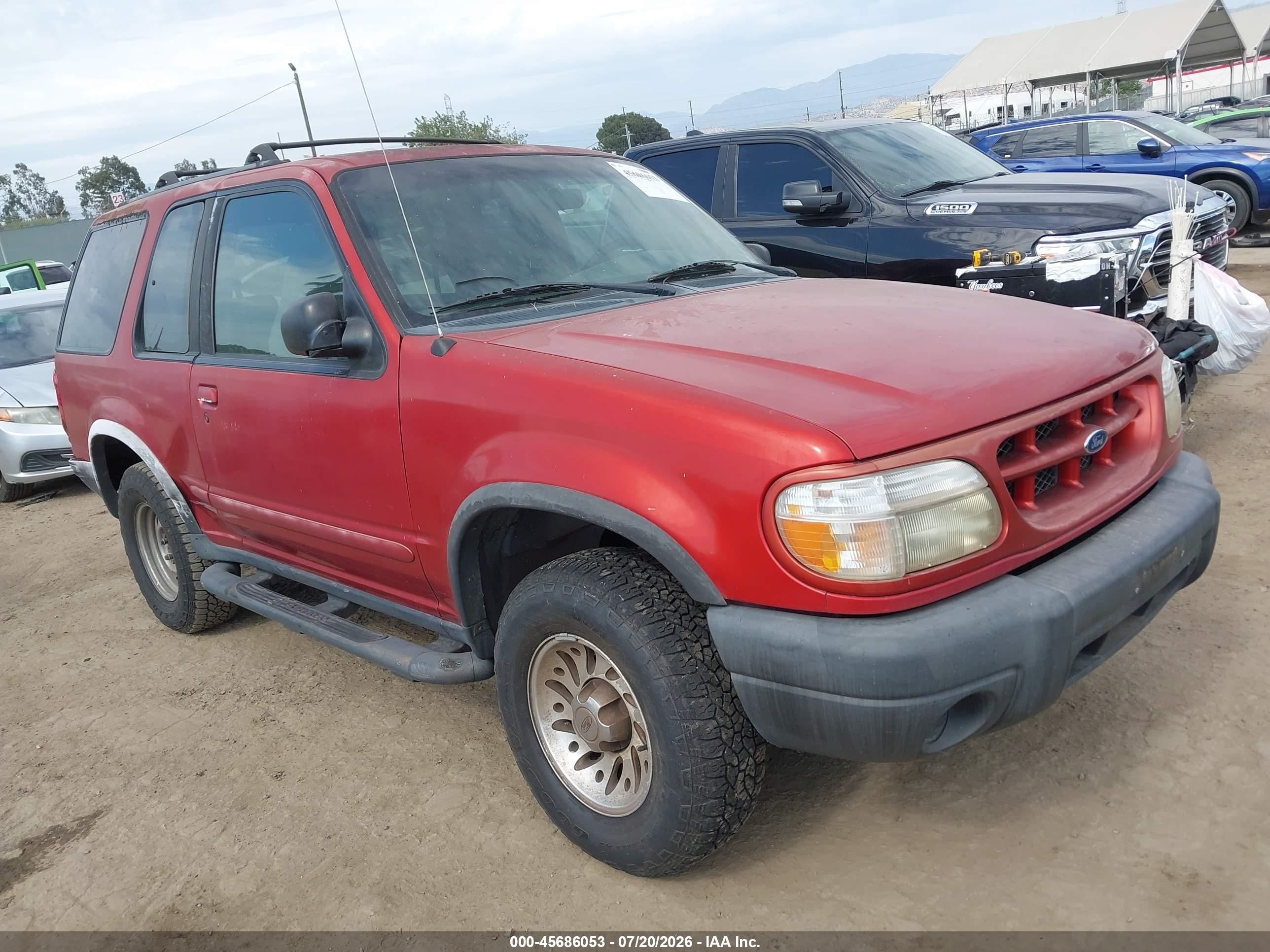 1999 Ford Explorer Sport, VIN 1FMYU22E8XUC78753 — Обычный износ