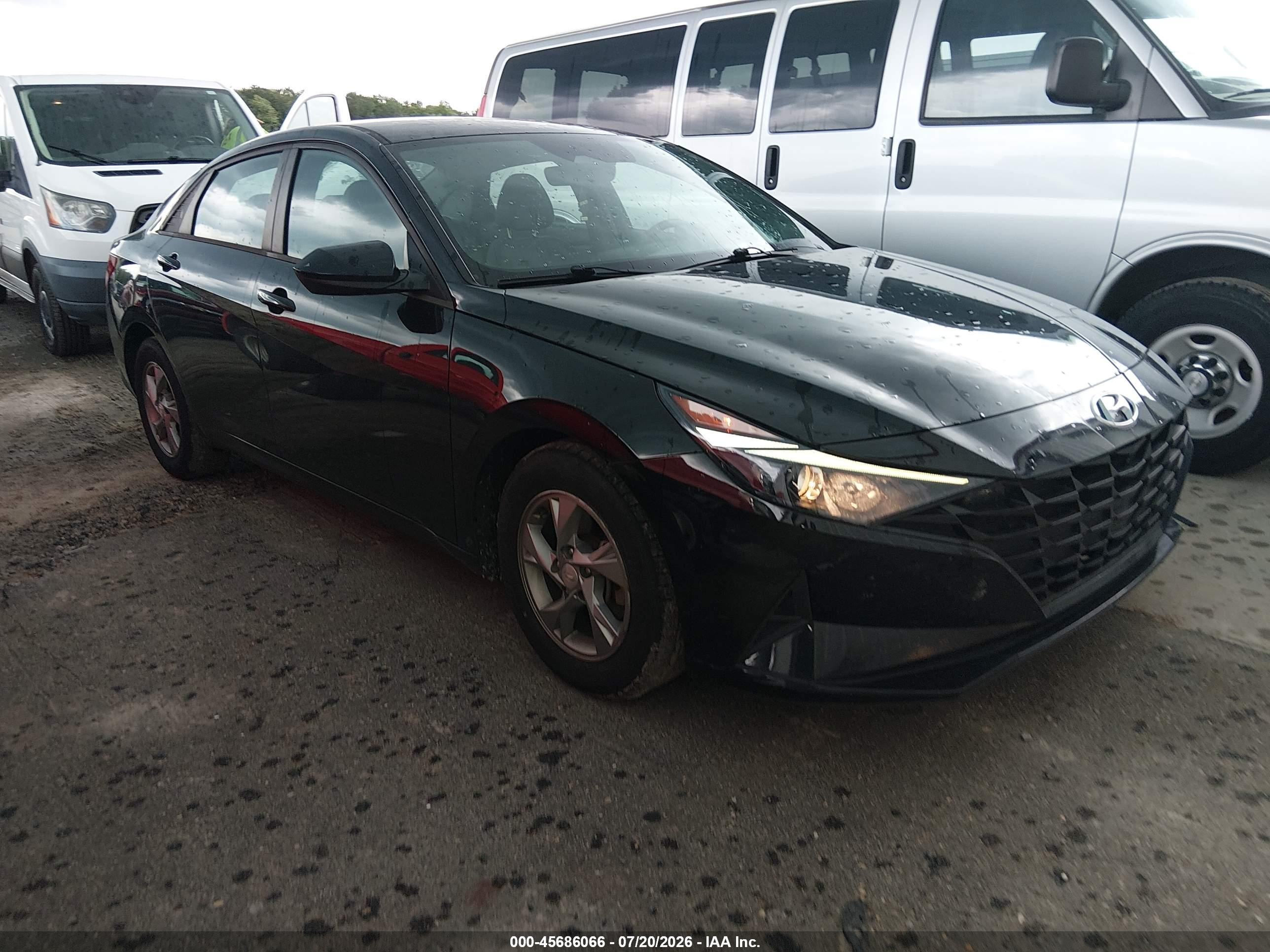 2021 Hyundai Elantra SE, VIN 5NPLL4AG3MH050097 — Normal wear