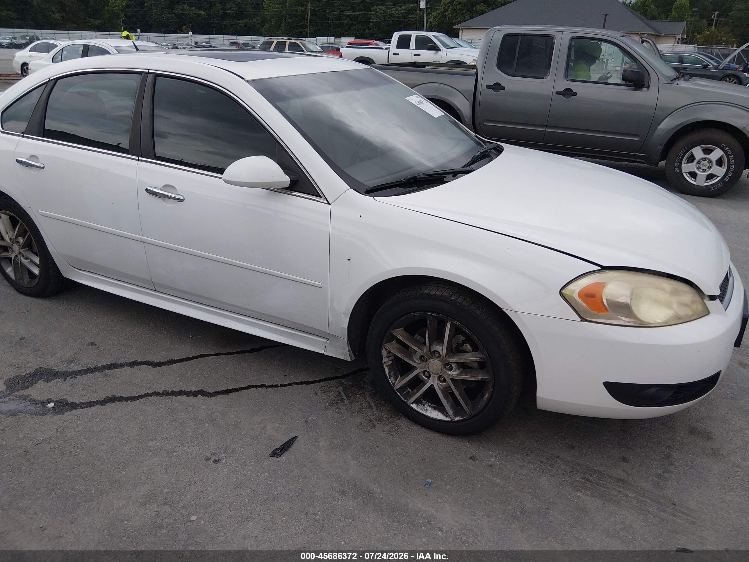 2014 Chevrolet Impala LTZ, VIN 2G1WC5E38E1122160 — Normal wear