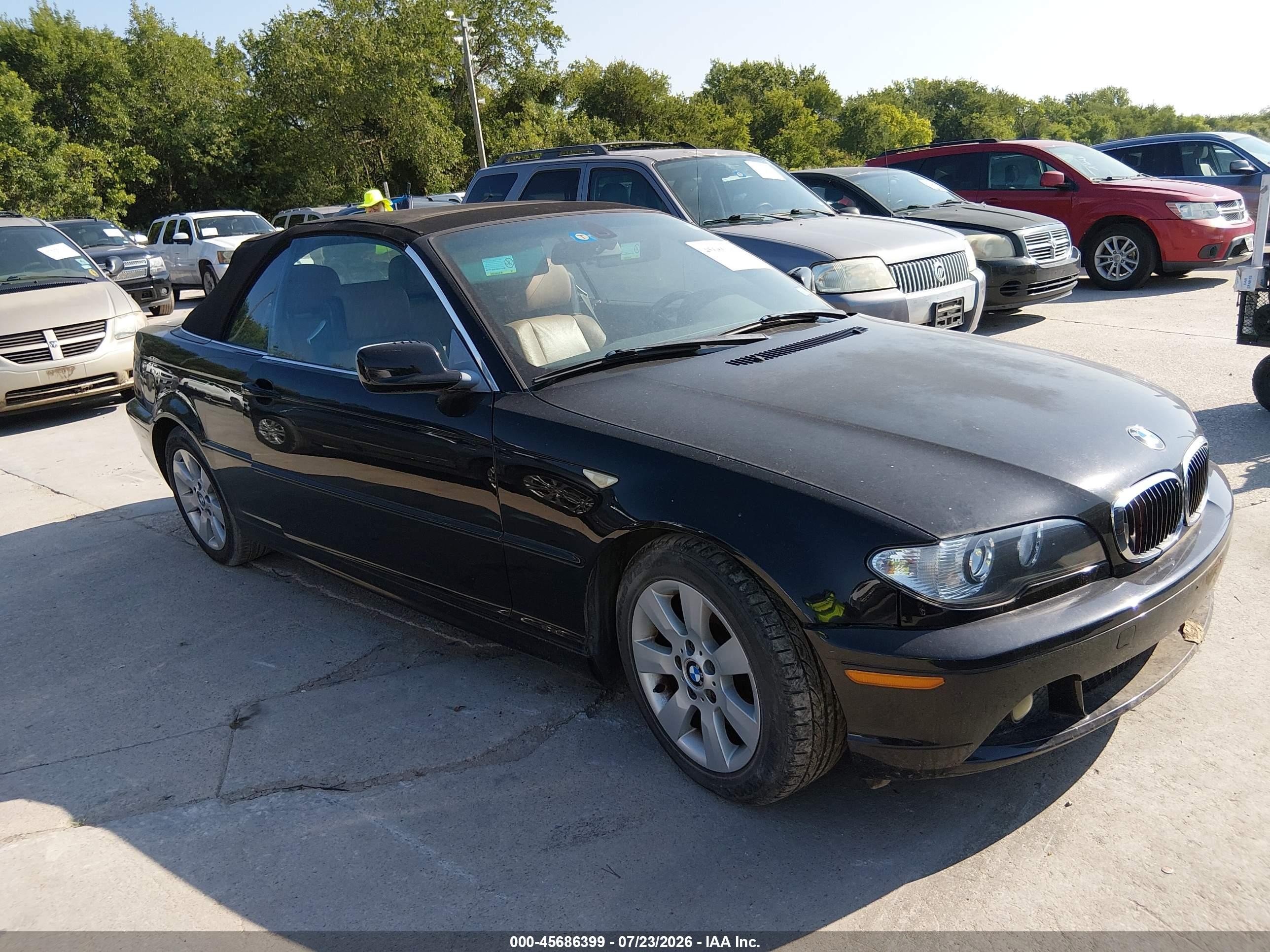 2005 BMW 3 Series 325Ci, VIN WBABW33465PL38926 — Обычный износ