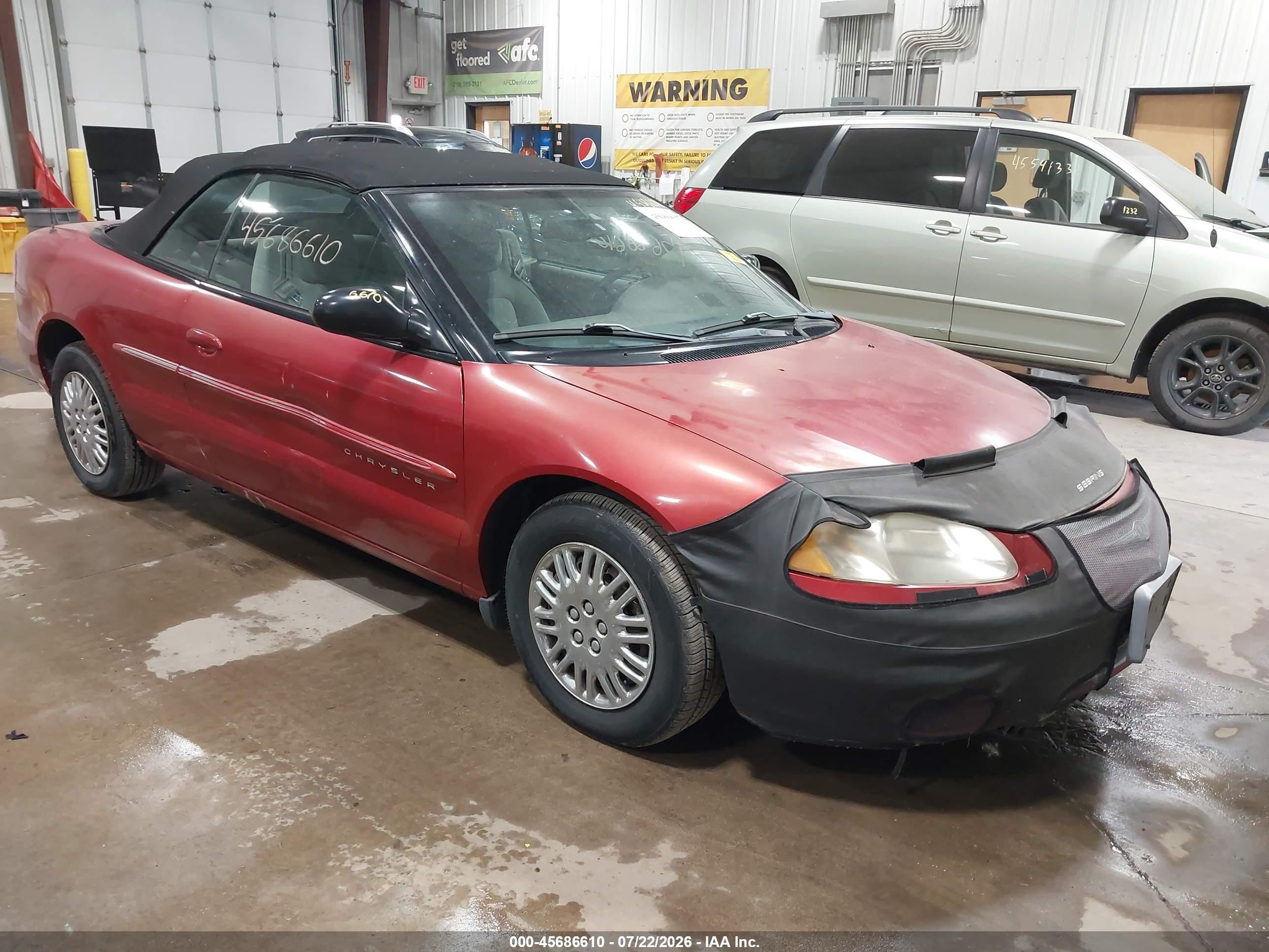 2001 Chrysler Sebring, VIN 1C3EL45U91N575481 — Обычный износ