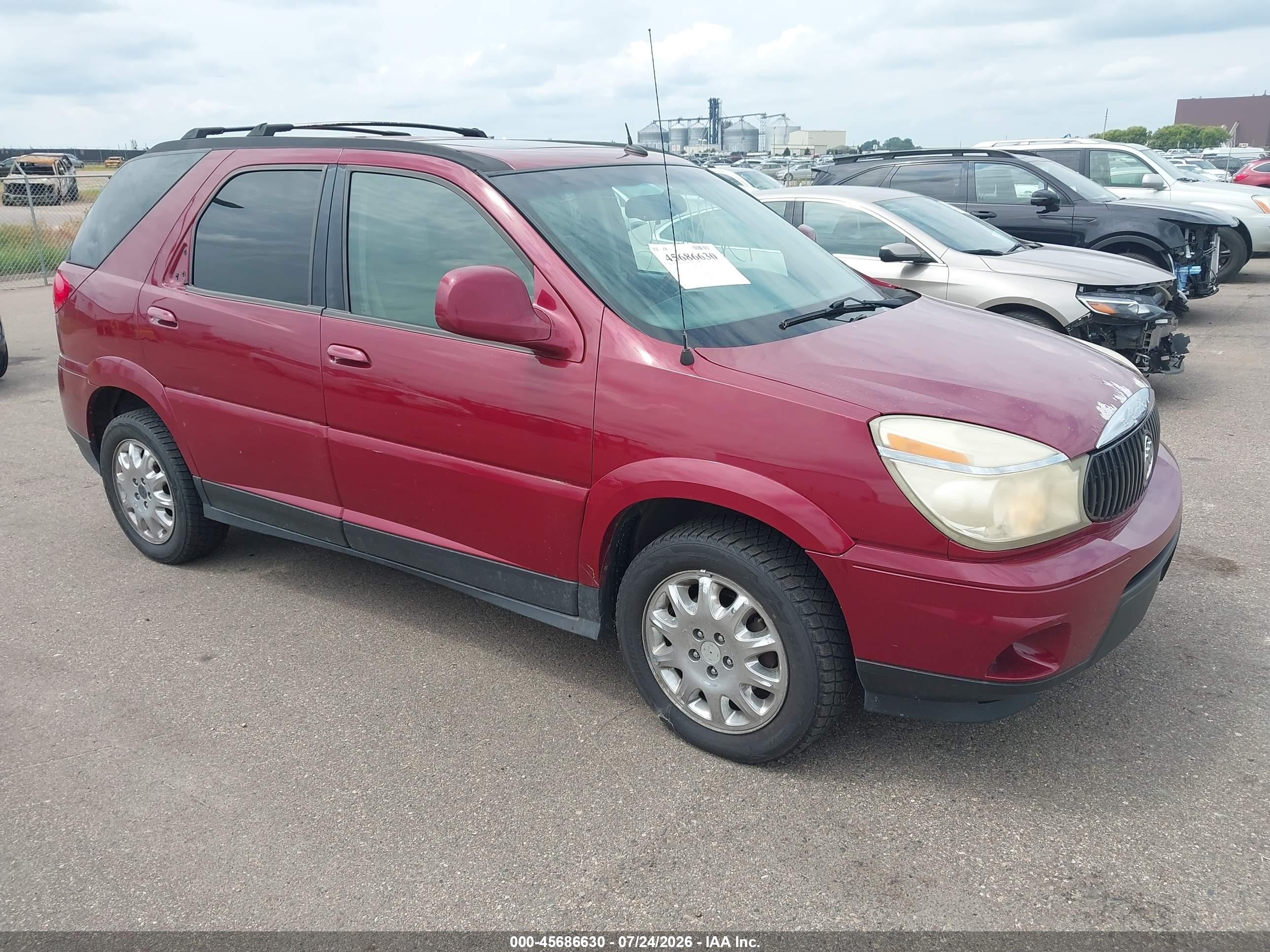 2006 Buick Rendezvous, VIN 3G5DB03L26S598506 — Side