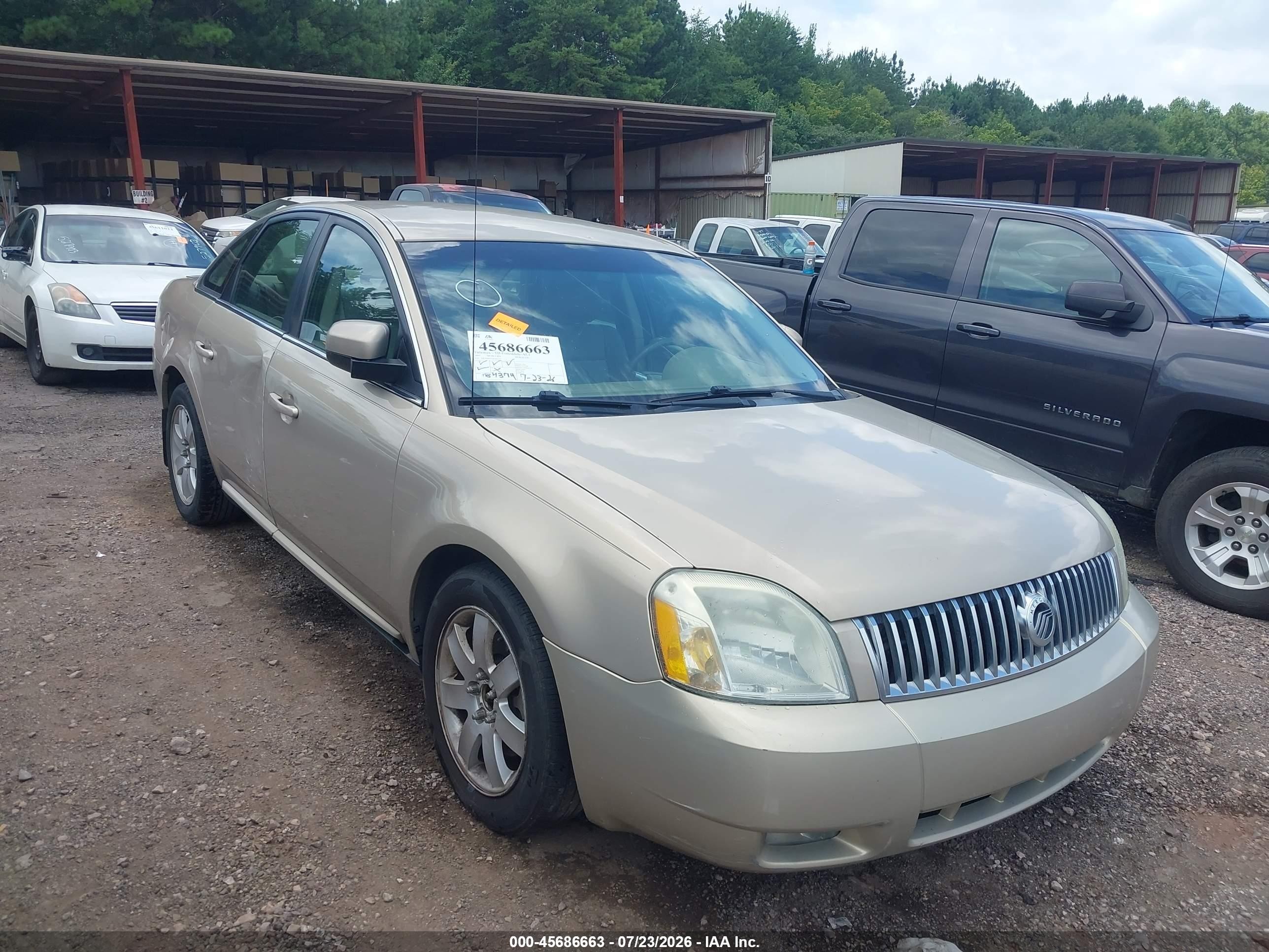 2007 Mercury Montego, VIN 1MEHM40147G606179 — Обычный износ
