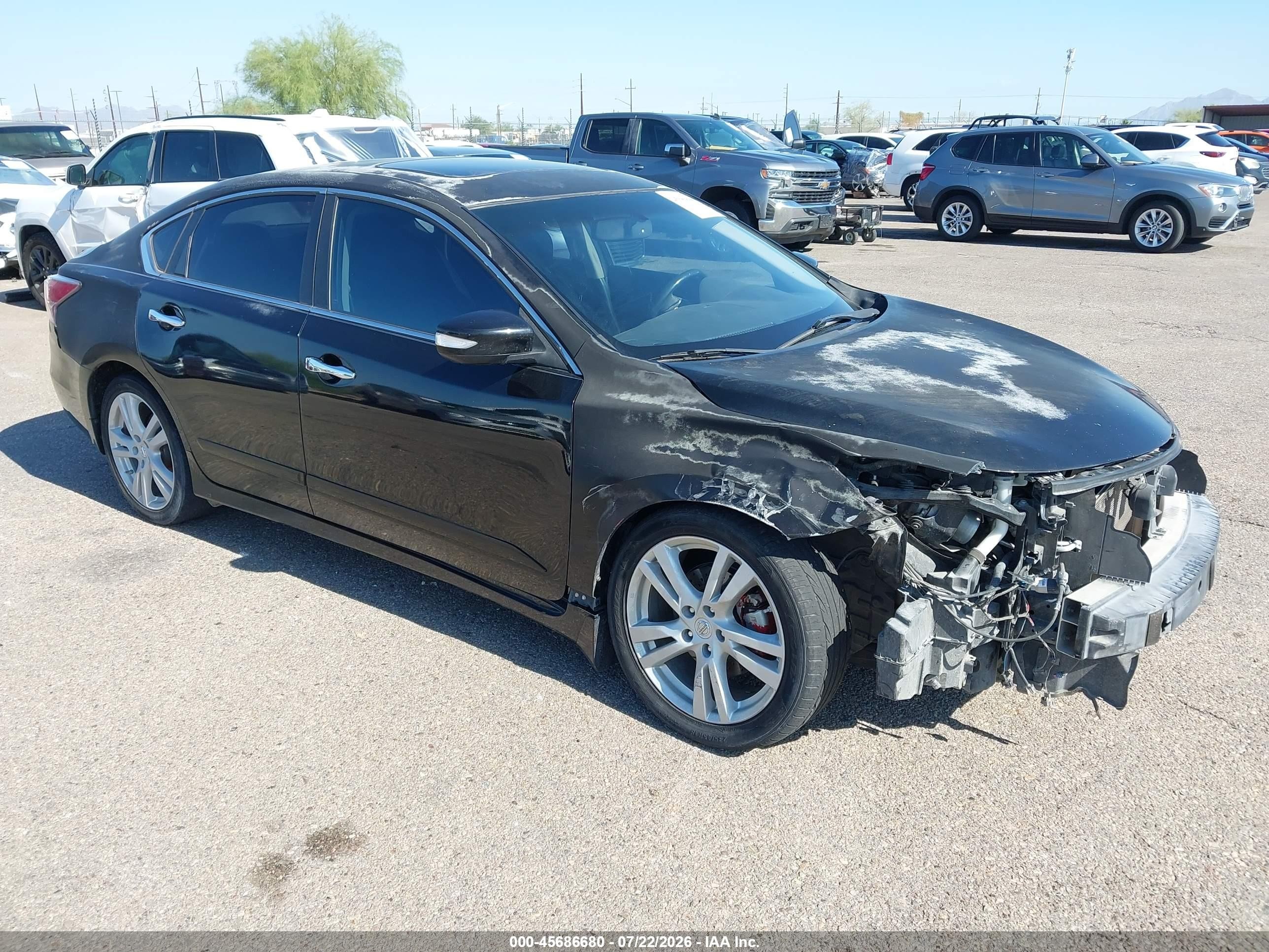 2014 Nissan Altima SL, VIN 1N4BL3AP7EC414904 — Front end
