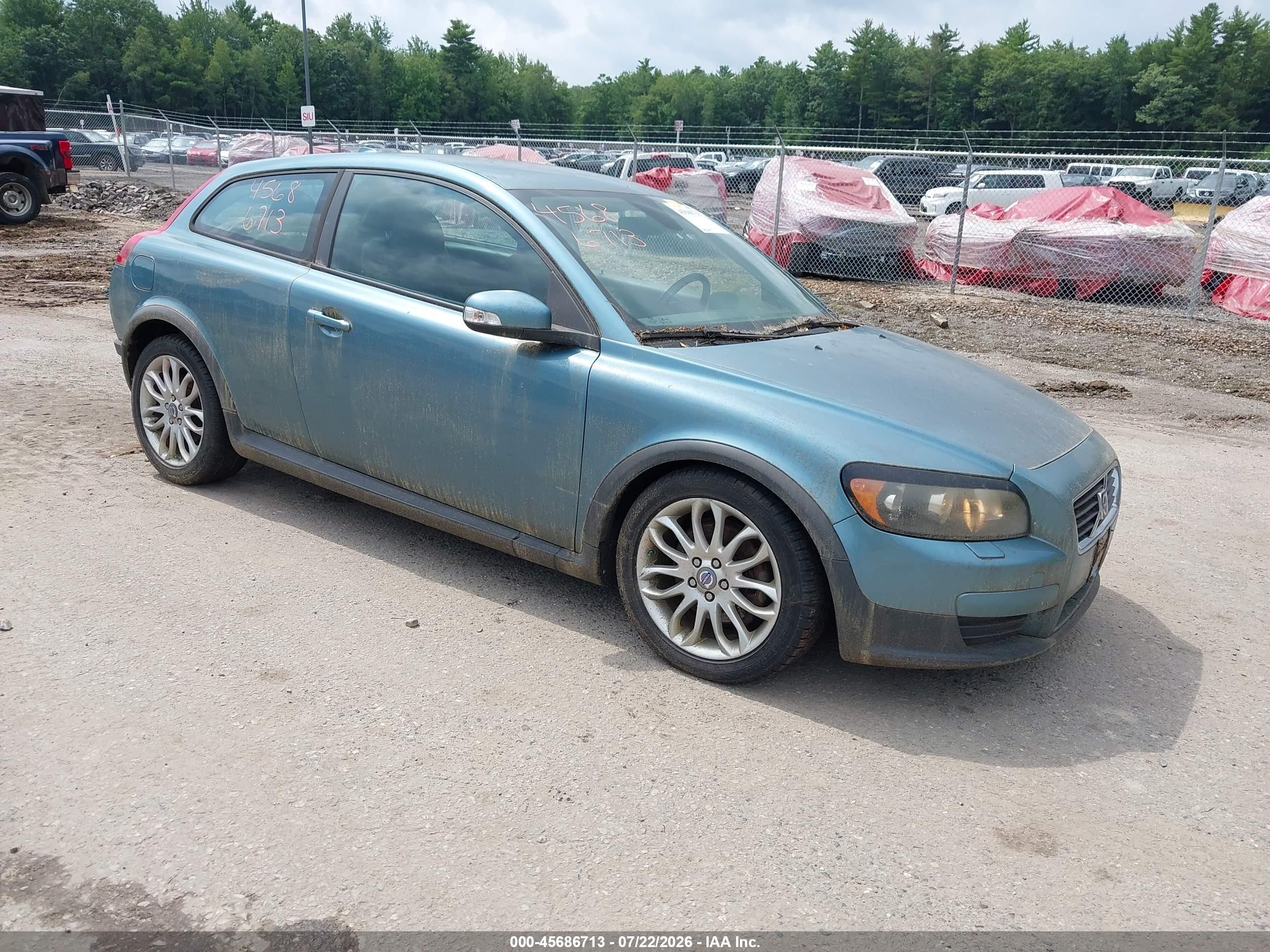 2008 Volvo C30 Version 1.0, VIN YV1MK672182054990 — Обычный износ