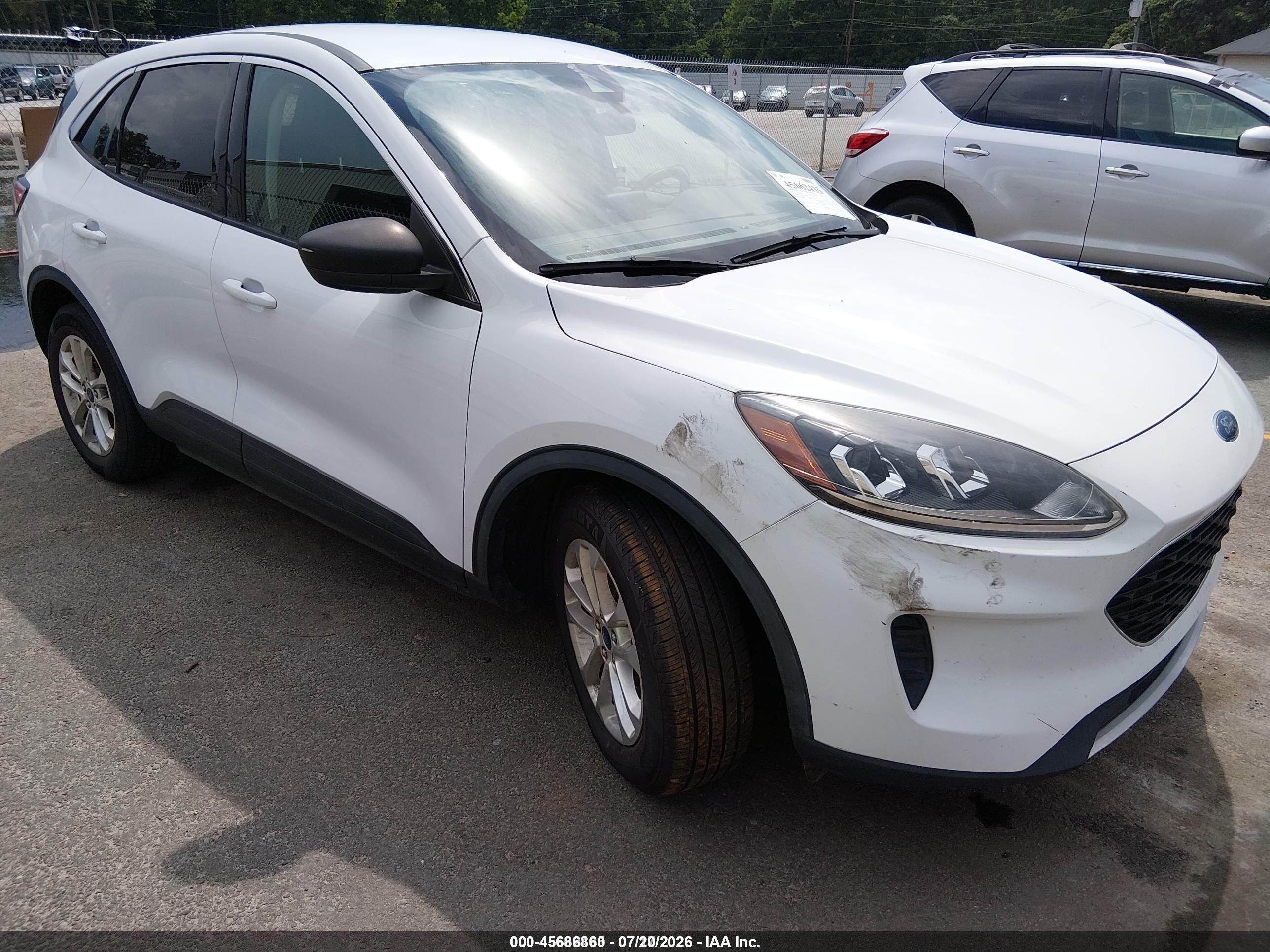 2022 Ford Escape SE, VIN 1FMCU0G6XNUA46507 — Repossession