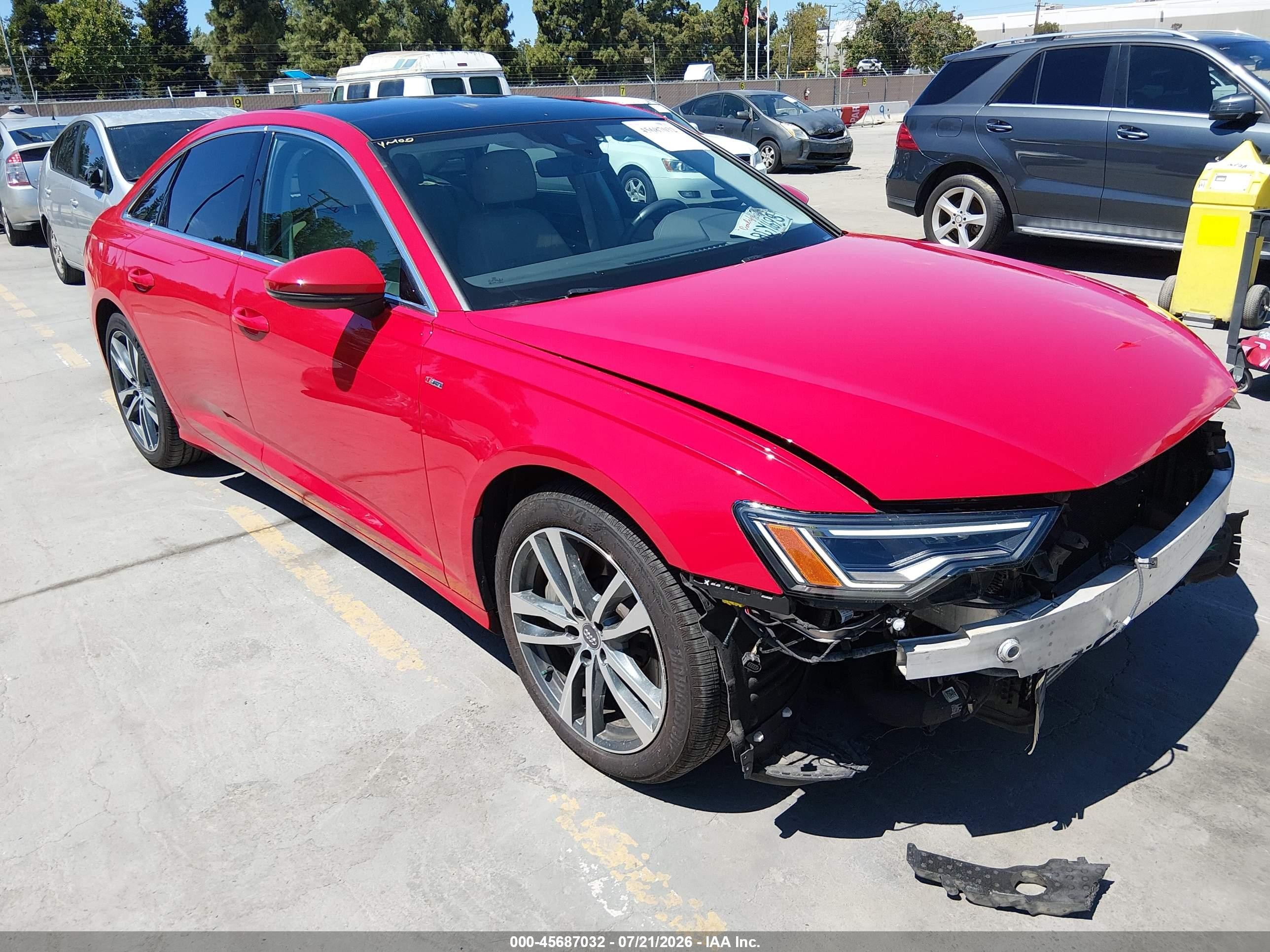 2019 Audi A6 Premium Plus, VIN WAUL2AF22KN036944 — Front end