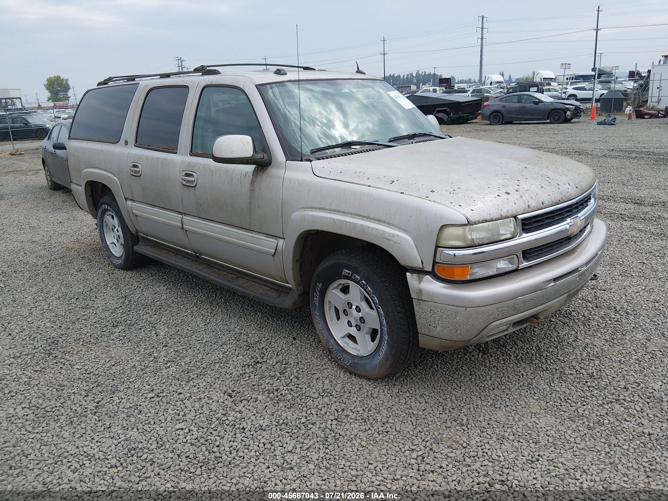 2004 Chevrolet Suburban Z71, VIN 3GNFK16Z84G281232 — Normal wear