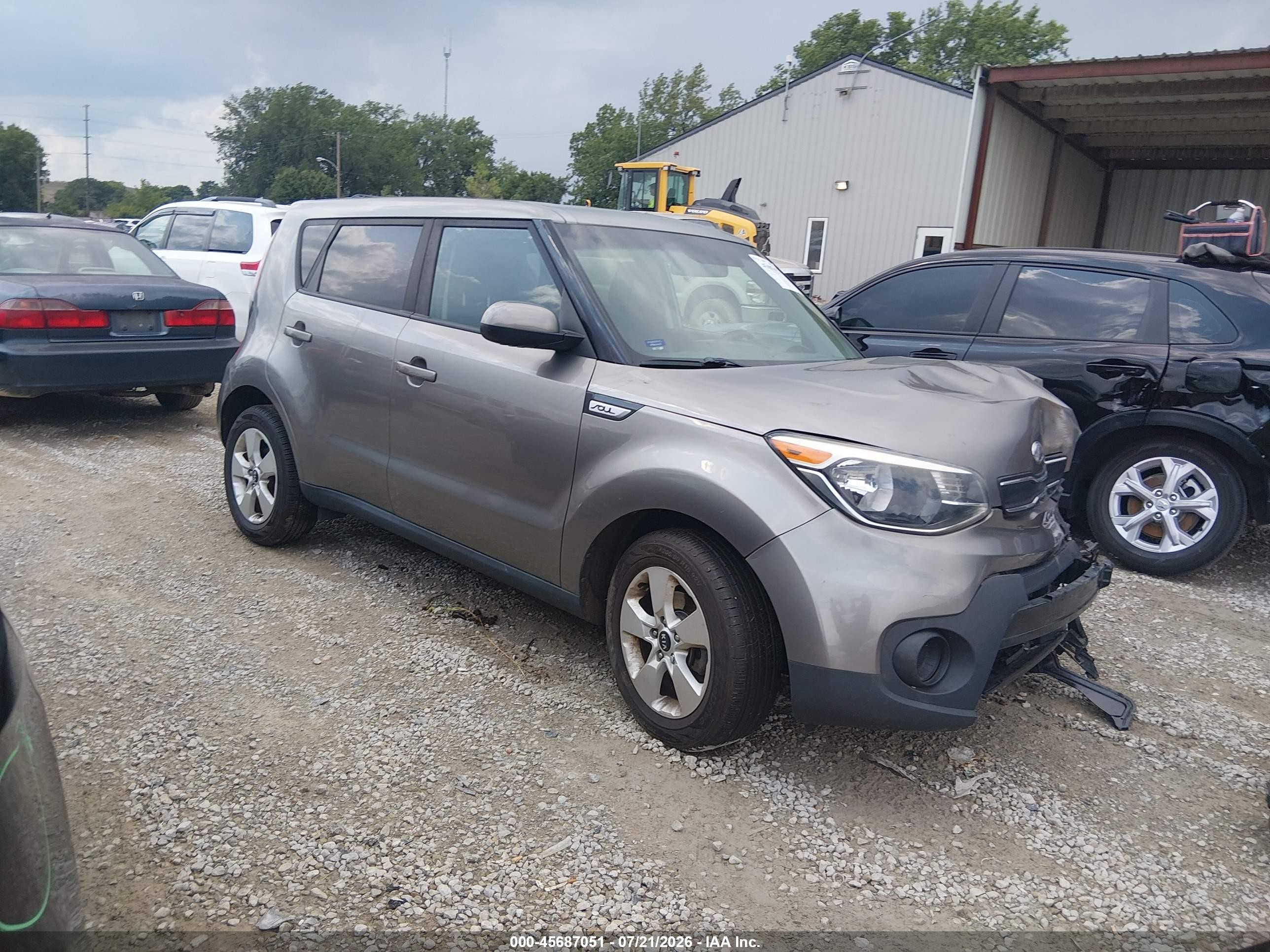 2019 Kia Soul, VIN KNDJN2A22K7678017 — Перед