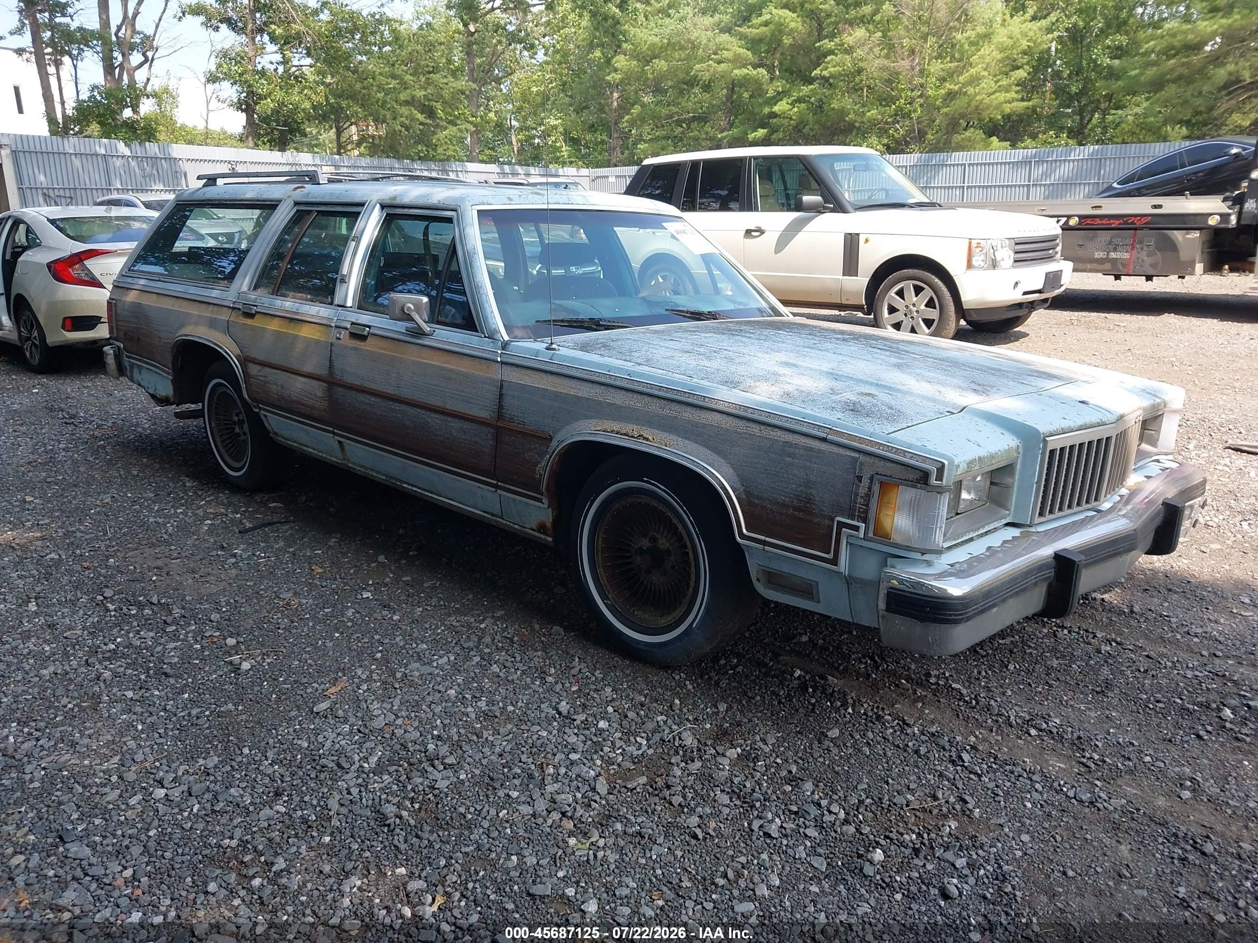 1985 Mercury Grand Marquis, VIN 2MEBP94F5FX639572 — Обычный износ
