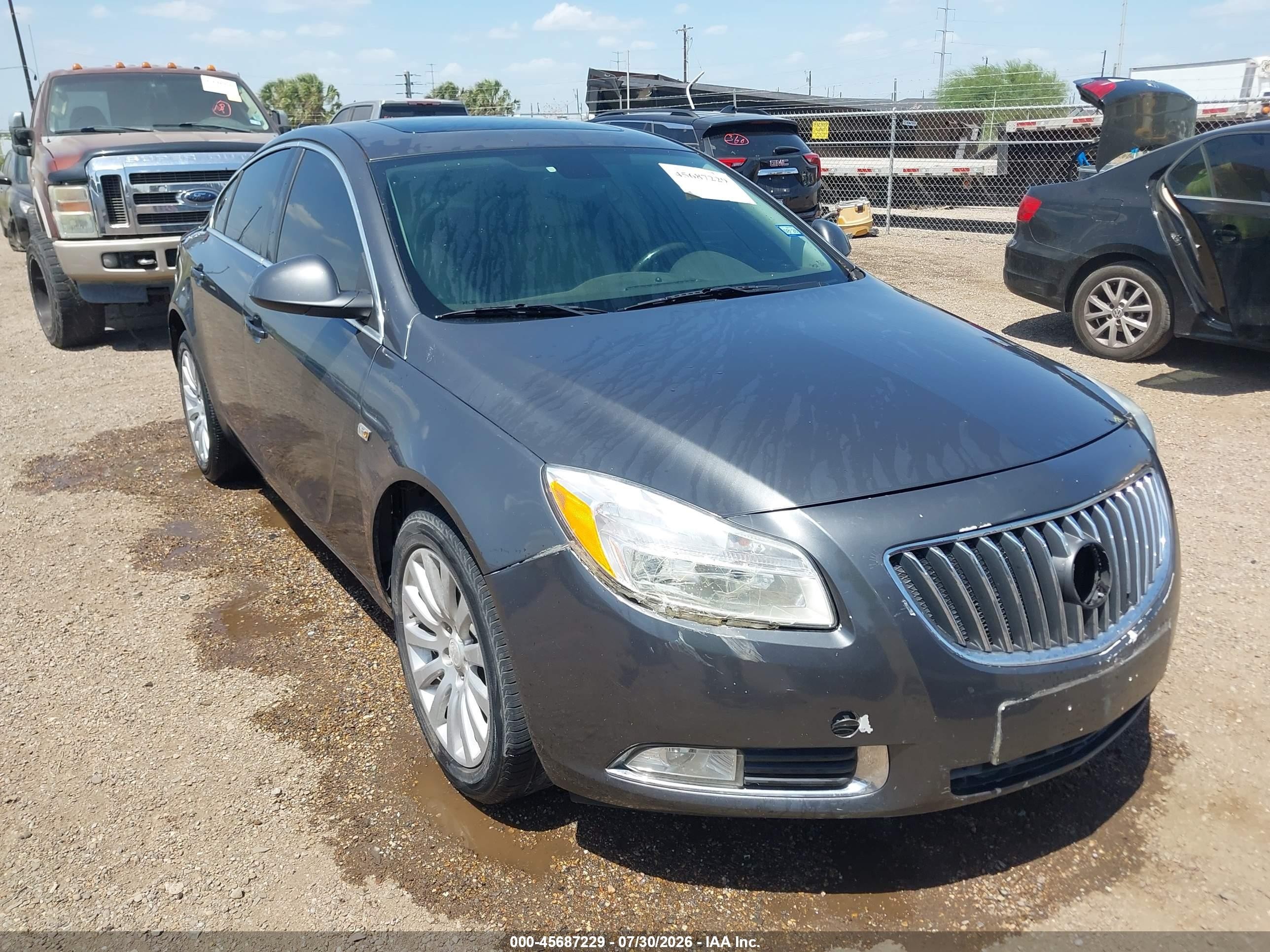 2011 Buick Regal CXL Turbo TO2, VIN W04GW5EV8B1128055 — Обычный износ