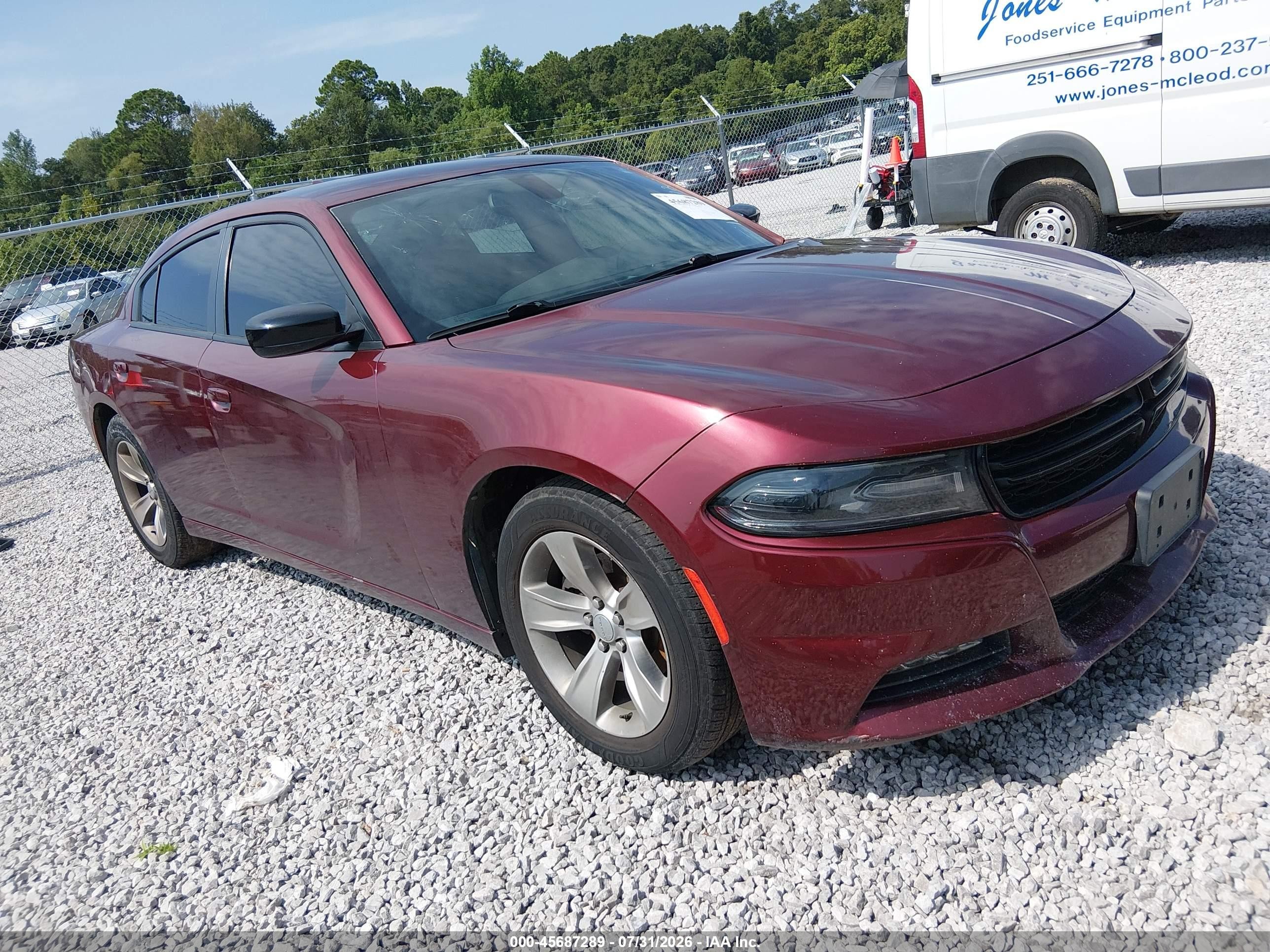 2018 Dodge Charger SXT Plus, VIN 2C3CDXHG3JH124972 — Repossession