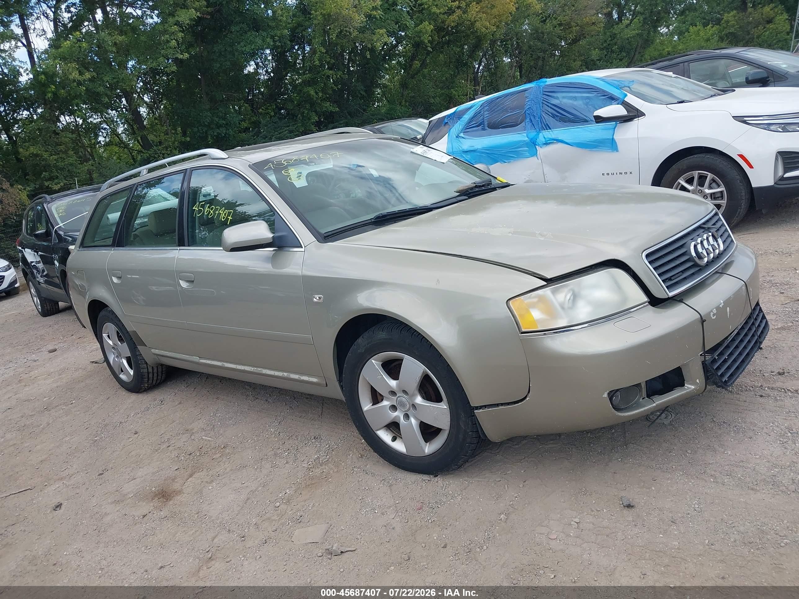 2002 Audi A6, VIN WAUVT64B72N133935 — Обычный износ