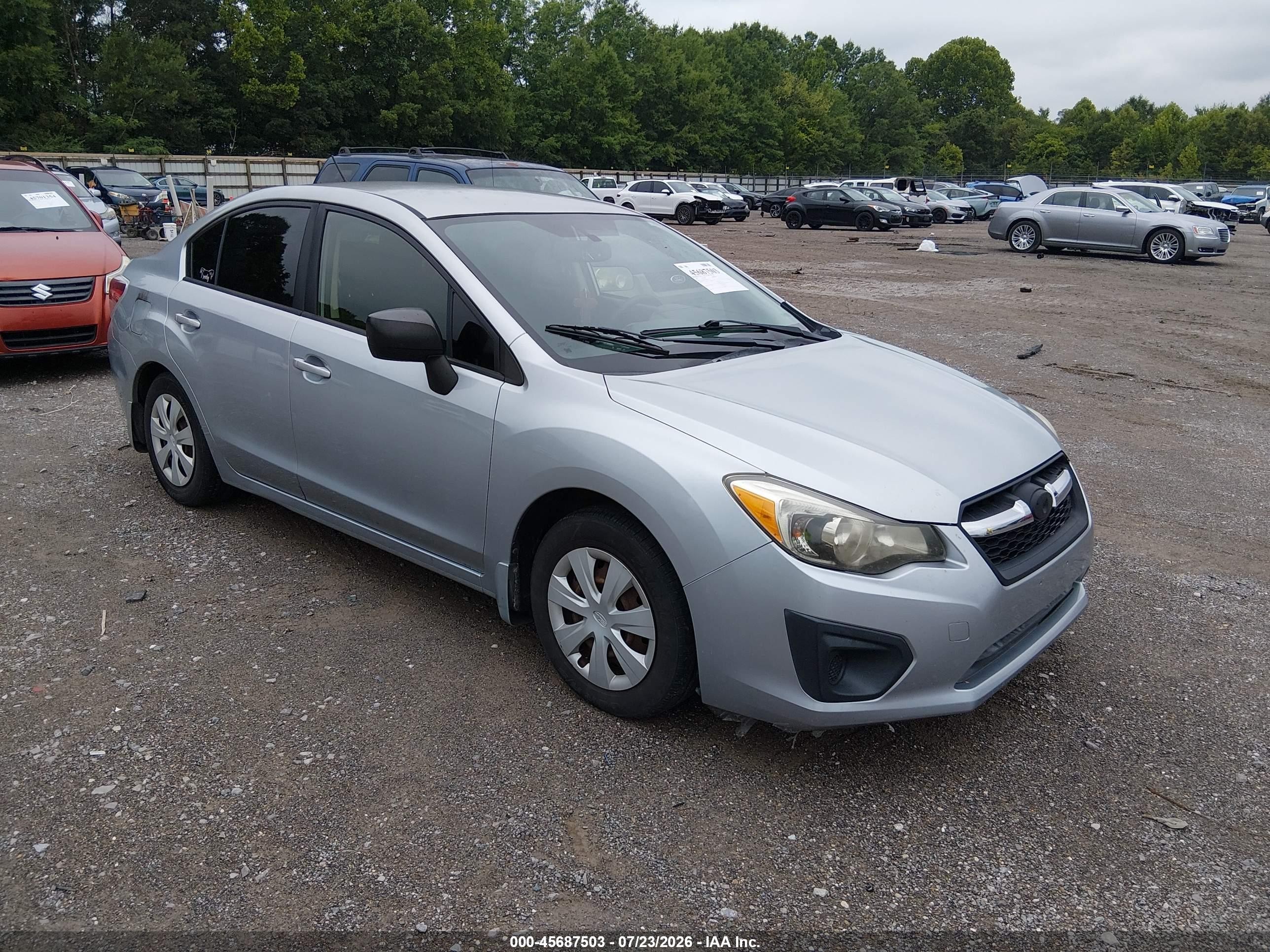 2013 Subaru Impreza, VIN JF1GJAA66DG006134 — Rear end