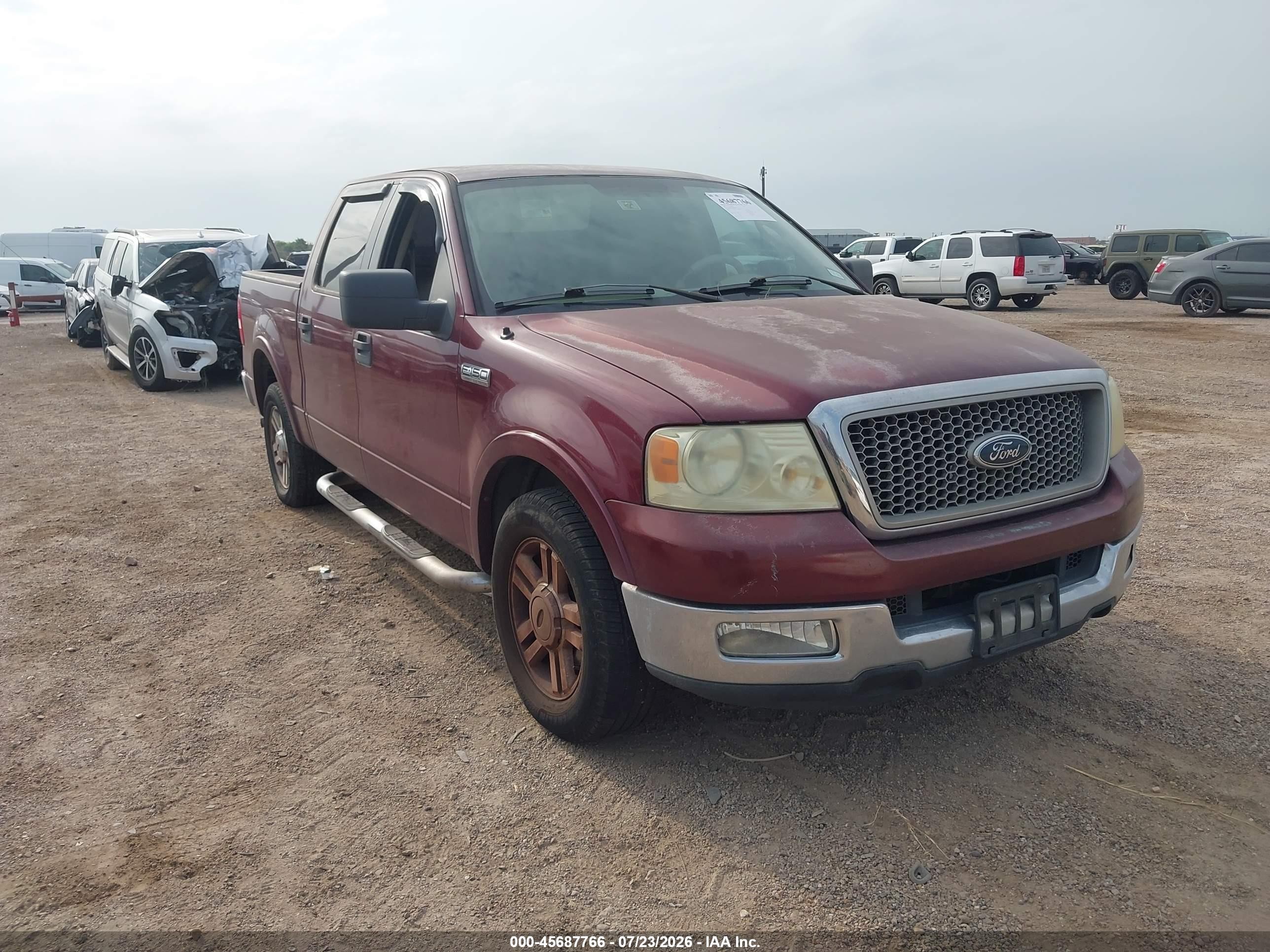 2005 Ford F-150 XLT, VIN 1FTPW12525KD47806 — Repossession