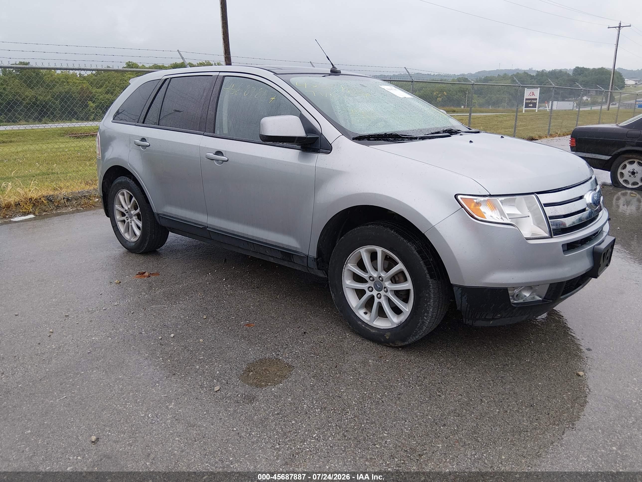 2007 Ford Edge SEL Plus, VIN 2FMDK39C27BA70887 — Обычный износ