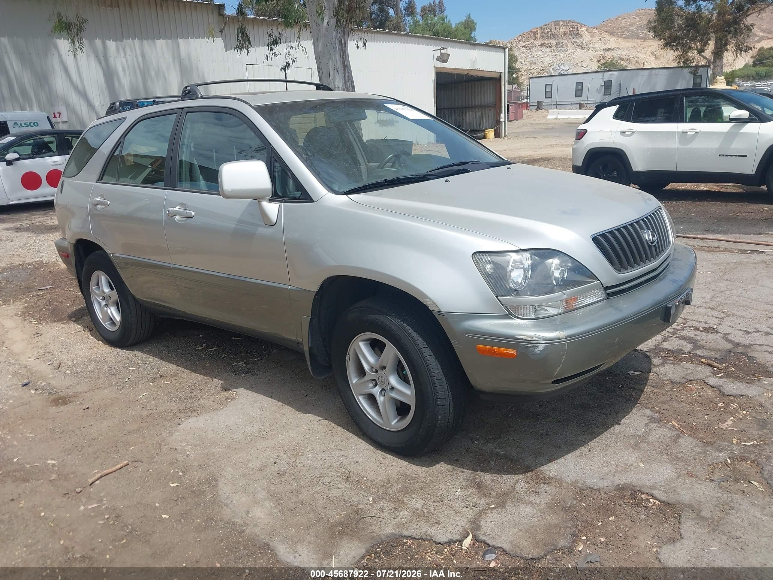 1999 Lexus RX 300, VIN JT6GF10U7X0034492 — Обычный износ