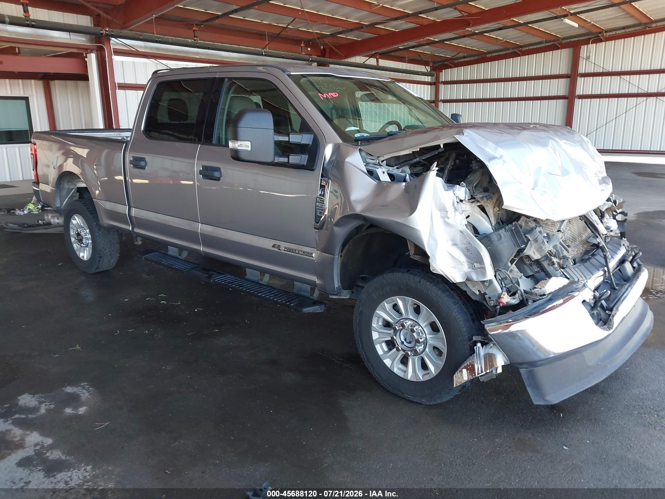 2021 Ford F-250 XL, VIN 1FT7W2BTXMED92316 — Front end
