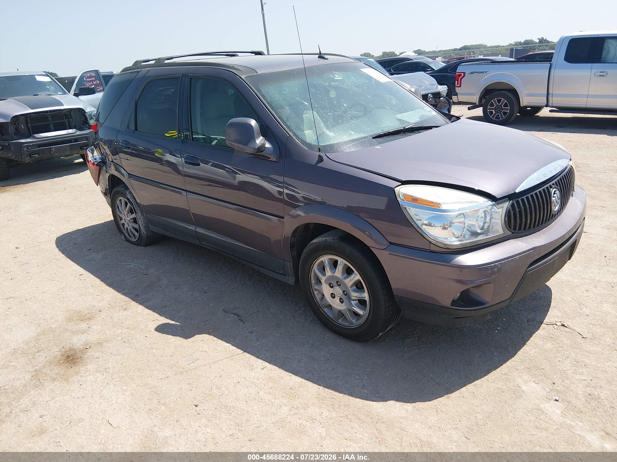 2007 Buick Rendezvous CX, VIN 3G5DA03L57S540796 — Rear end