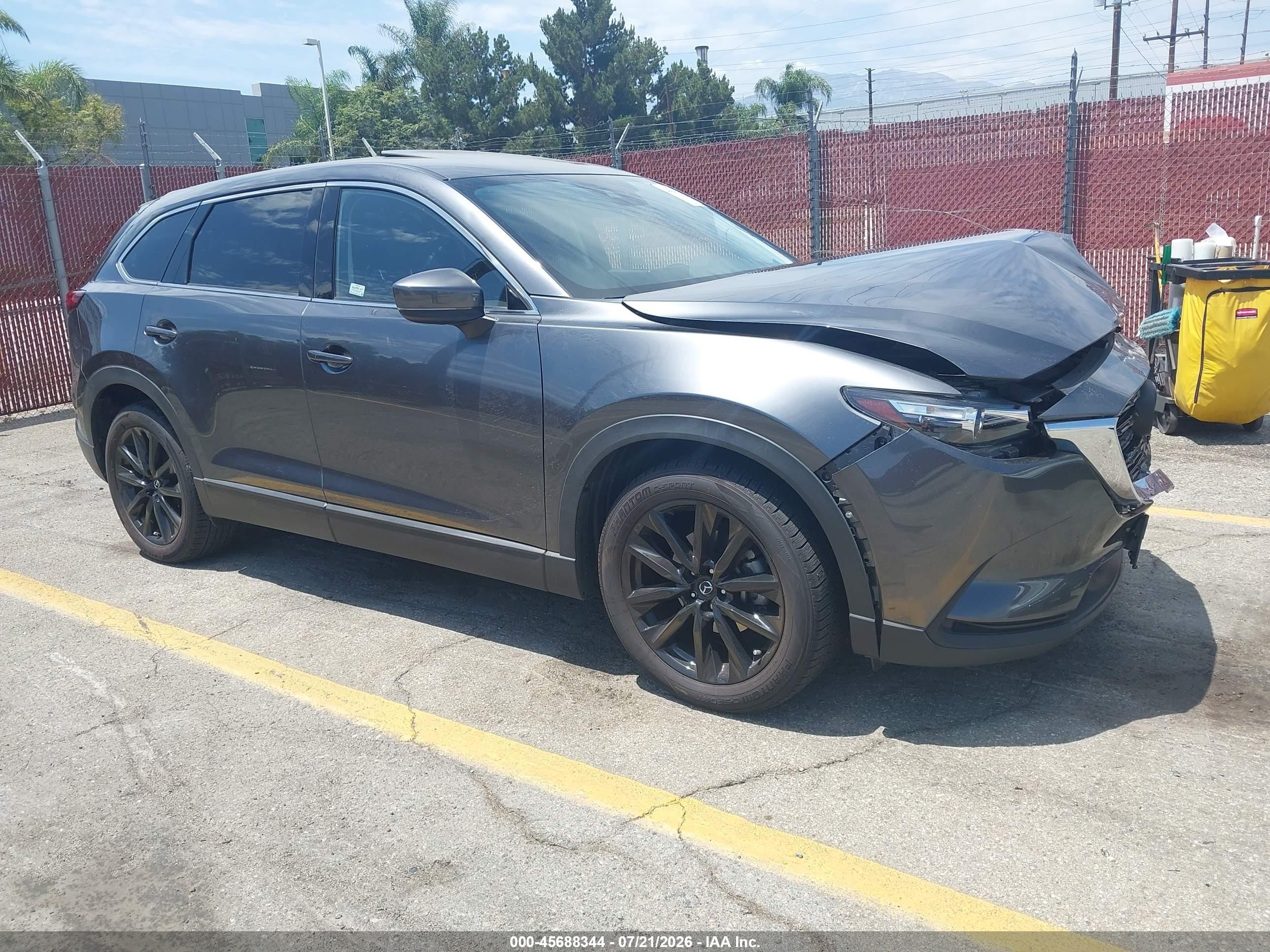 2023 Mazda CX-9 Touring Plus, VIN JM3TCBAY9P0649480 — Front end