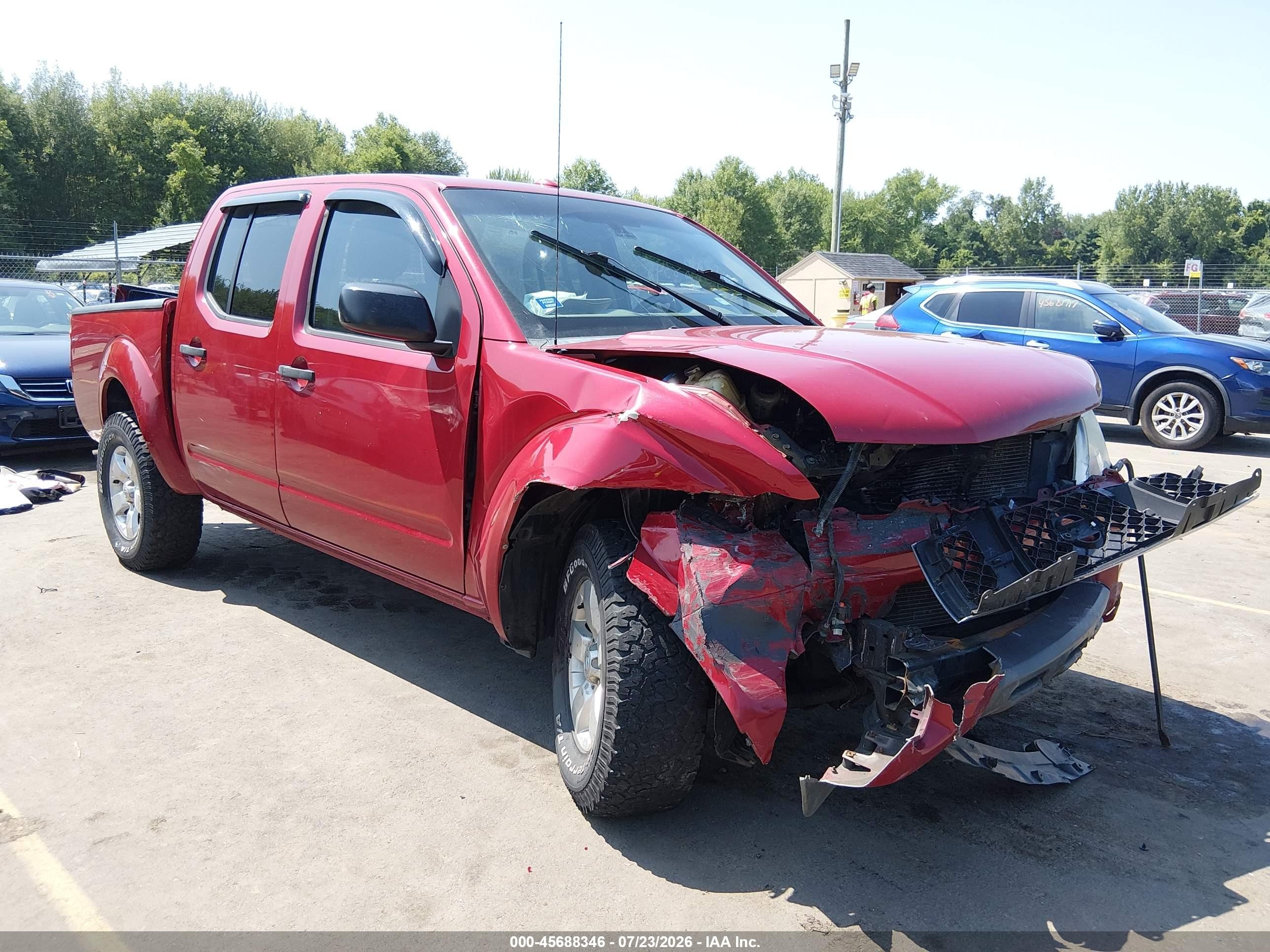 2012 Nissan Frontier SV, VIN 1N6AD0EV6CC440818 — All over