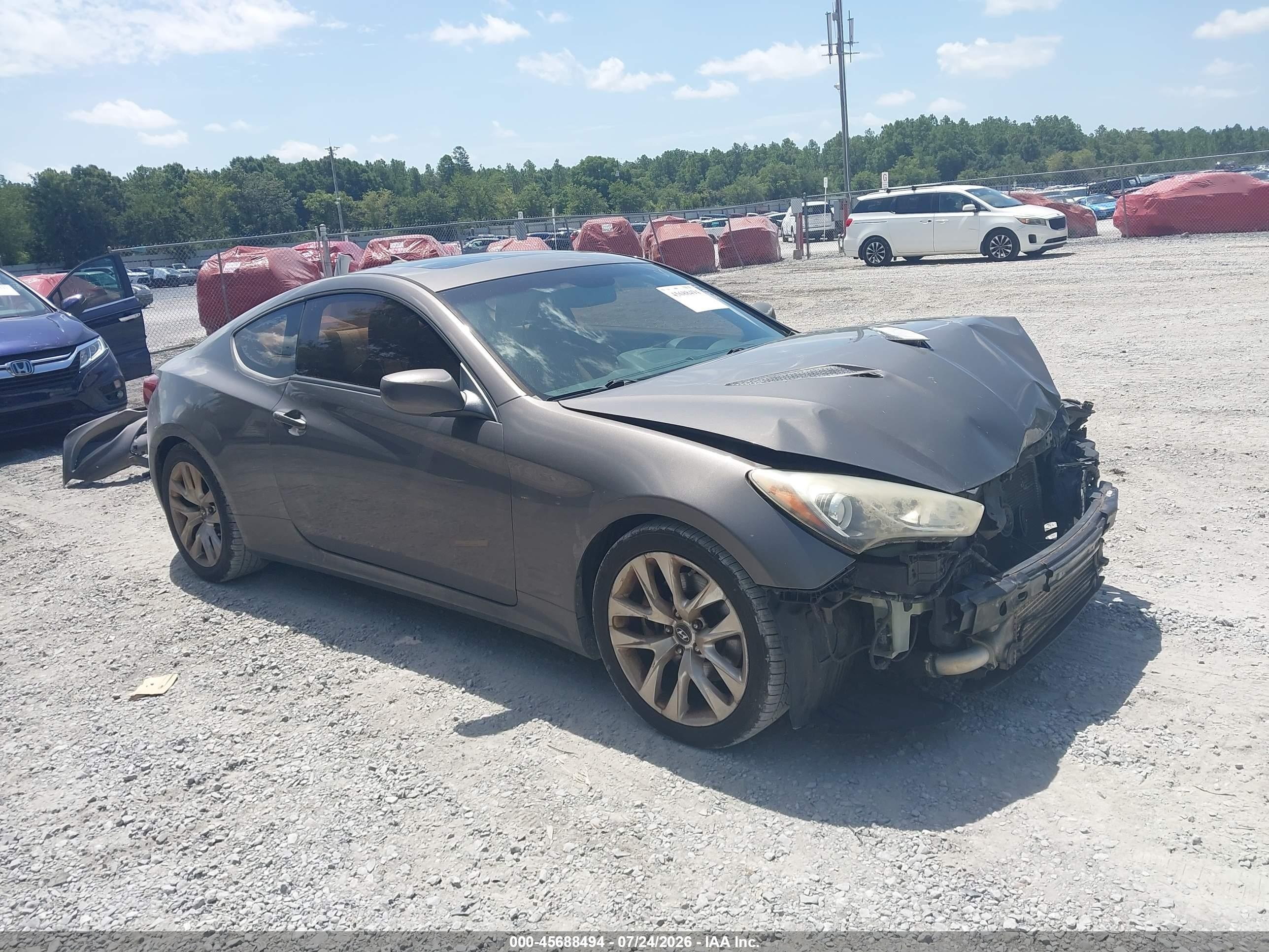 2013 Hyundai Genesis Coupe 2.0T, VIN KMHHT6KD9DU098047 — Front end