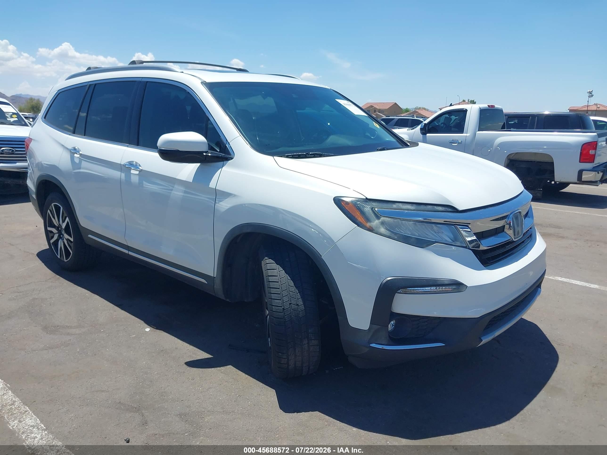 2020 Honda Pilot Touring 7-Passenger, VIN 5FNYF5H61LB003843 — Undercarriage