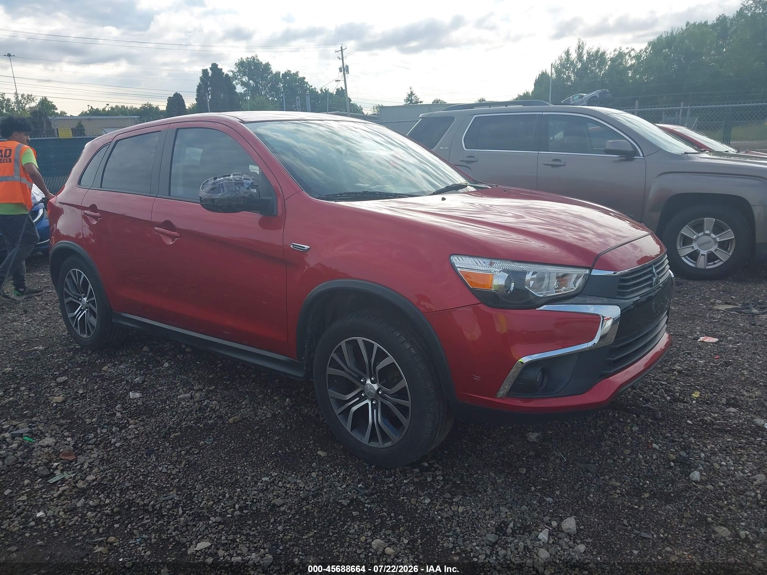 2017 Mitsubishi Outlander ES, VIN JA4AR3AU4HZ011579 — Undercarriage