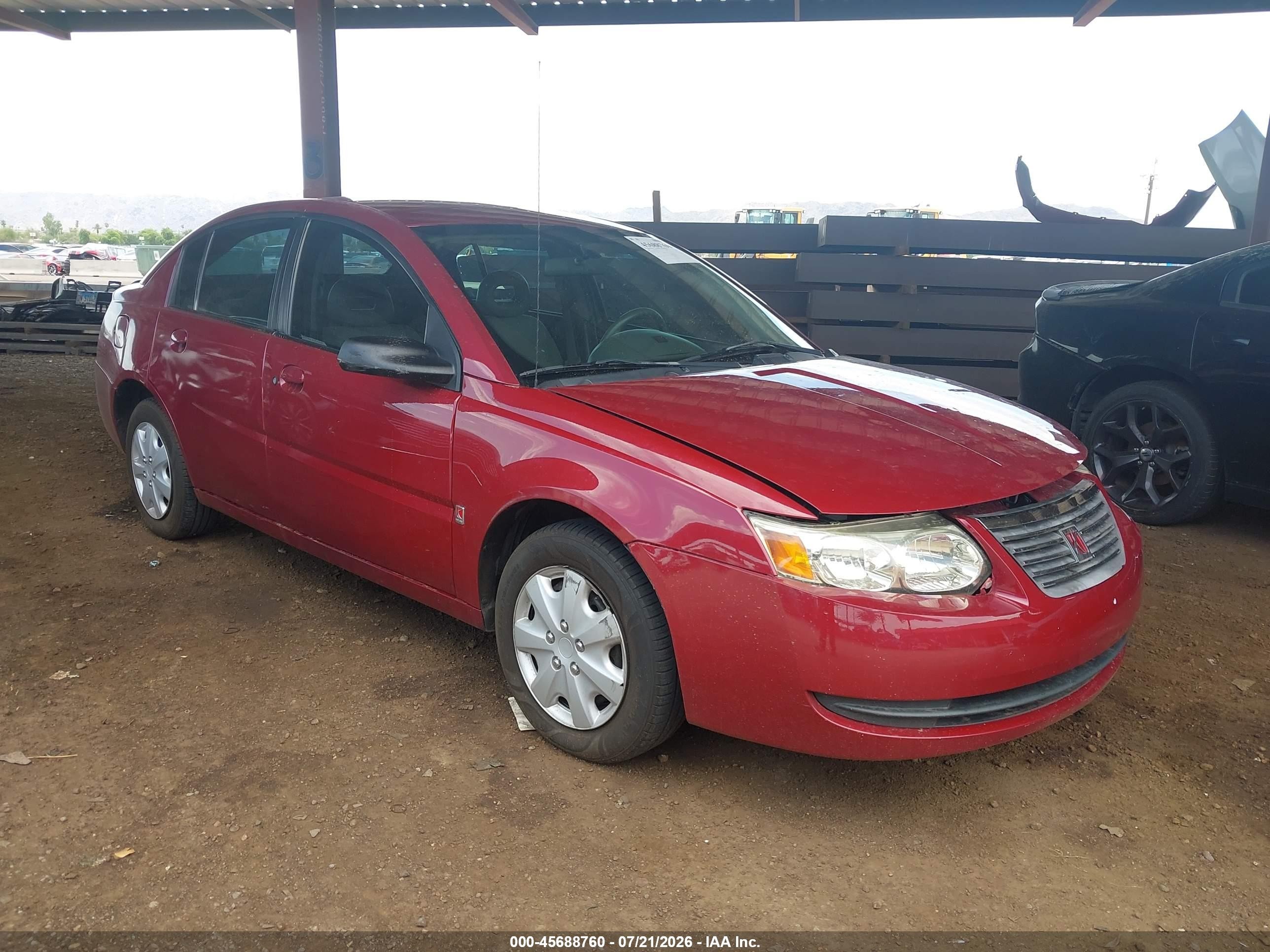 2006 Saturn ION, VIN 1G8AJ55F16Z112221 — Front end