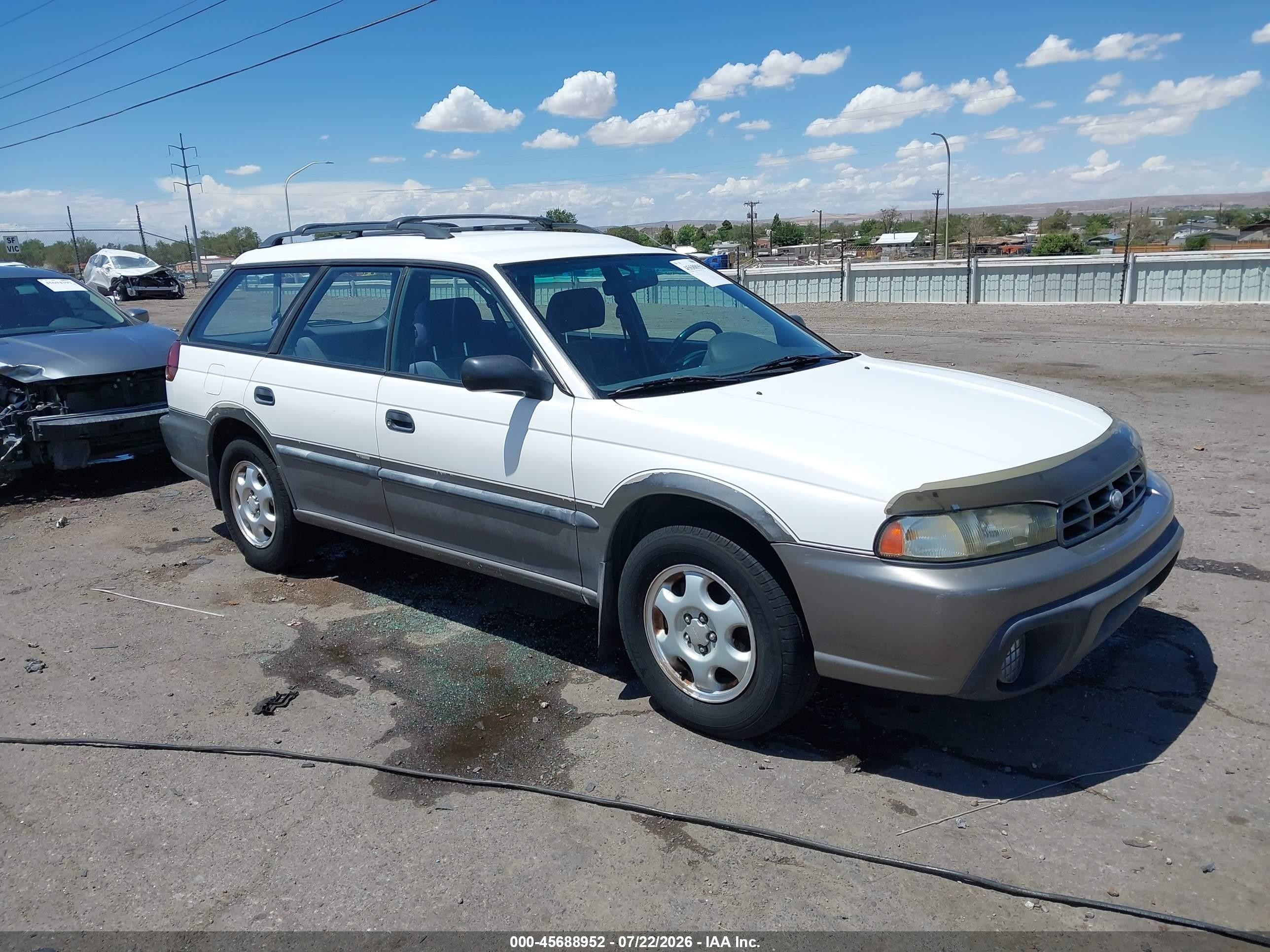 1996 Subaru Legacy Outback, VIN 4S3BG4853T6384093 — Обычный износ