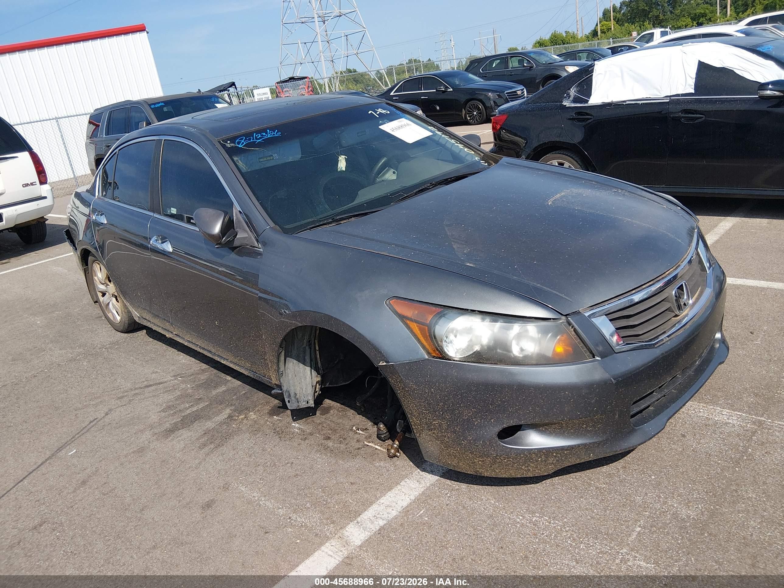 2008 Honda Accord EX-L, VIN 1HGCP36878A045192 — Normal wear