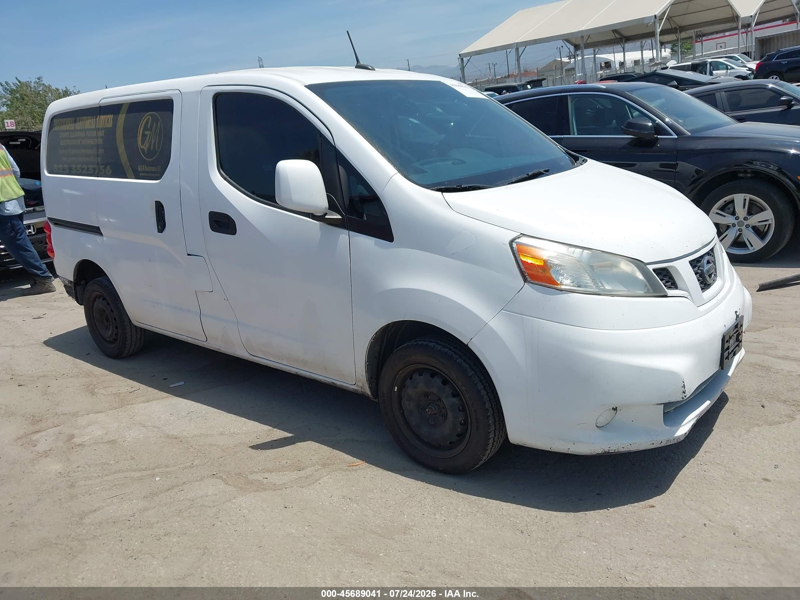 2016 Nissan NV200 S, VIN 3N6CM0KN4GK695335 — Rear end