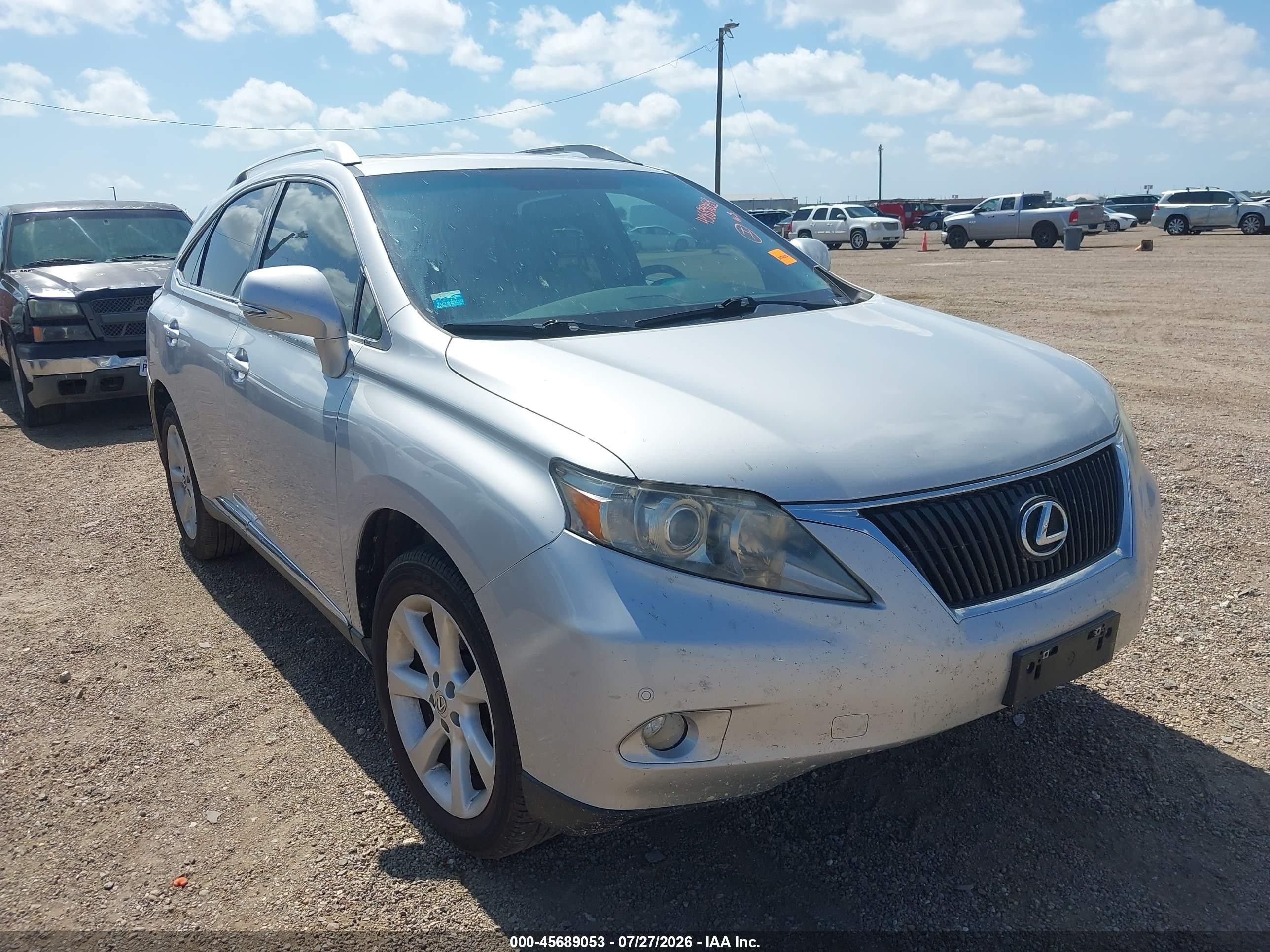 2010 Lexus RX 350, VIN 2T2ZK1BA4AC035141 — Normal wear