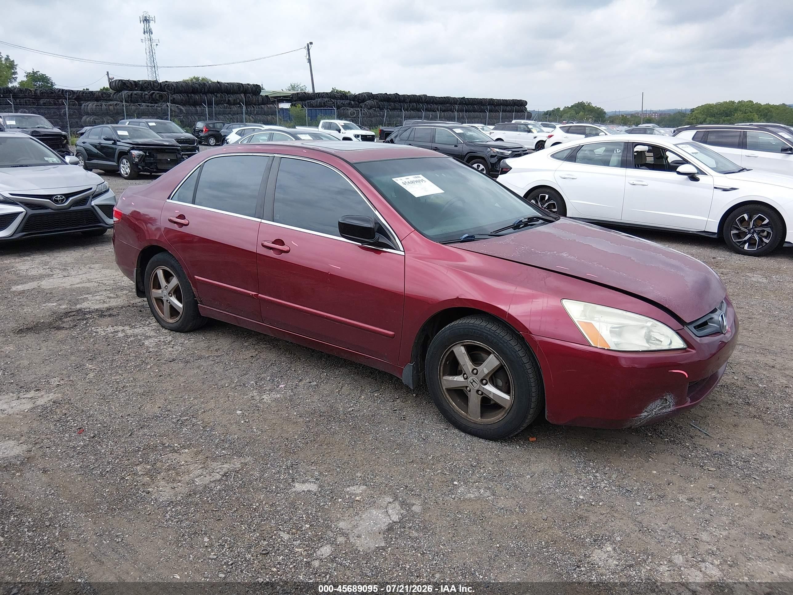 2004 Honda Accord EX, VIN 1HGCM56844A080254 — Side