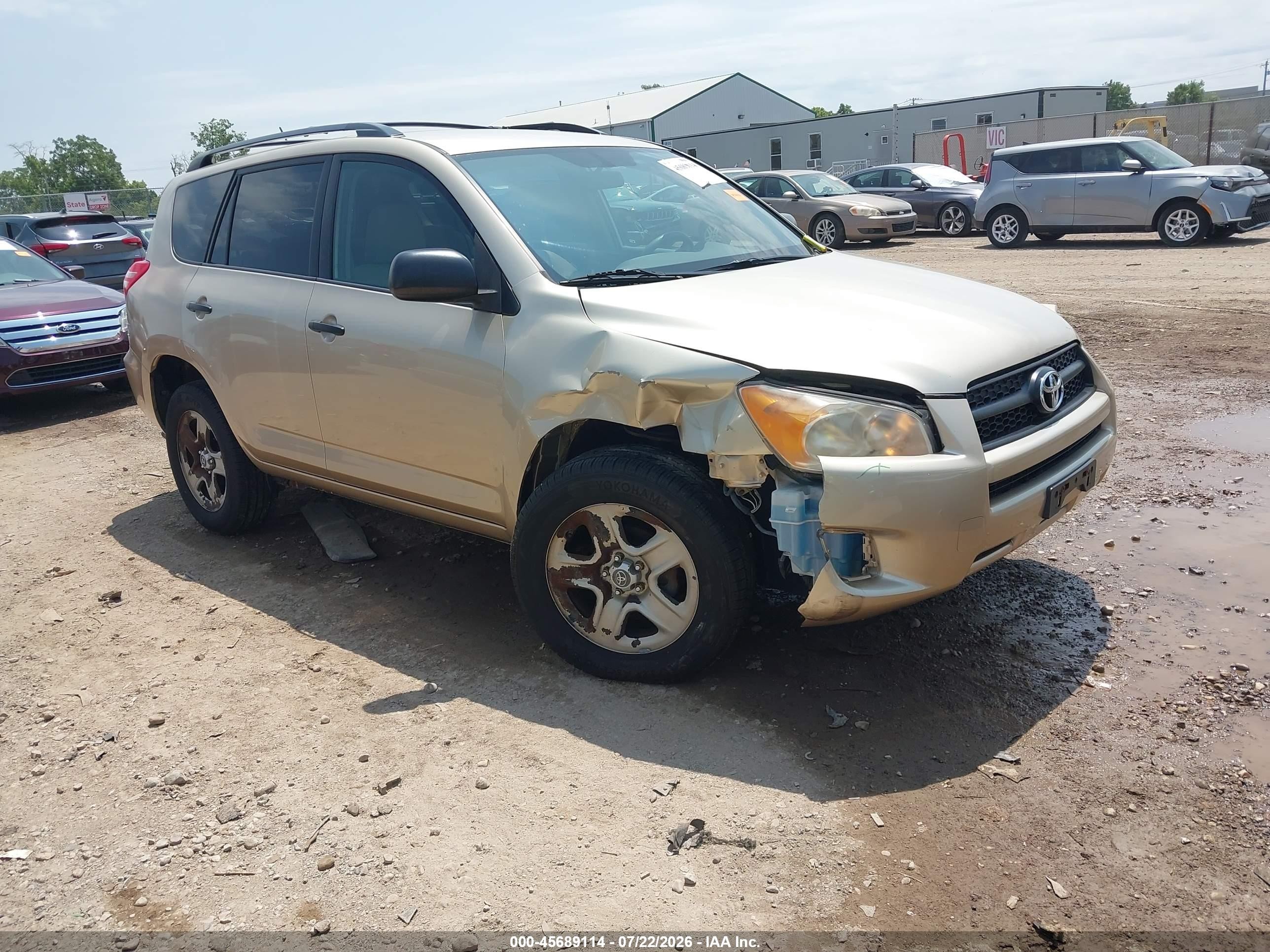 2011 Toyota RAV4, VIN 2T3BF4DVXBW098098 — Front end