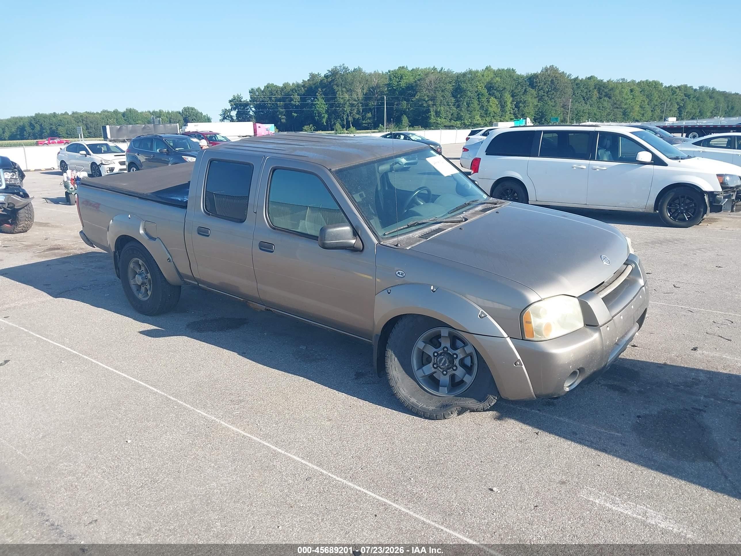 2004 Nissan Frontier XE, VIN 1N6ED29Y74C451202 — Normal wear