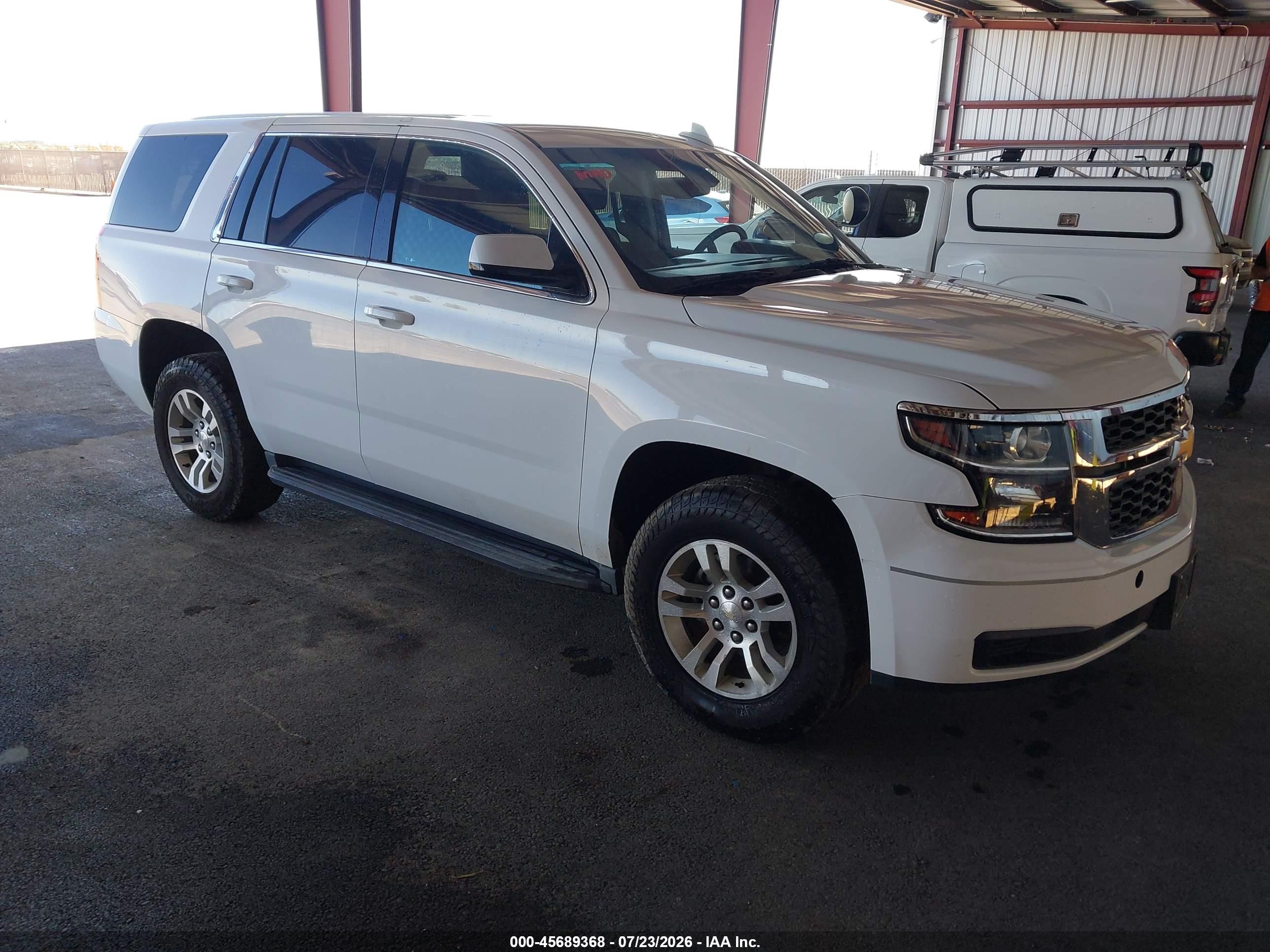 2018 Chevrolet Tahoe Commercial, VIN 1GNSKFECXJR323873 — Normal wear